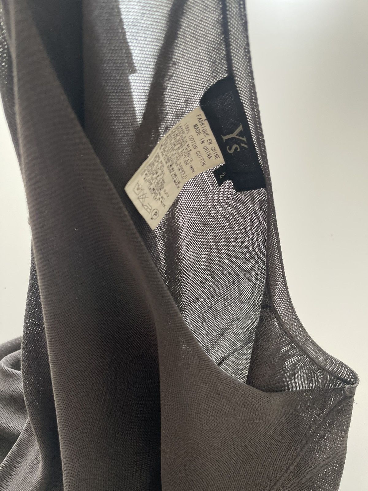 Yohji Yamamoto Yohji Yamamoto Y's Mesh Knit Blouses Size S / US 4 / IT 40 - 4 Thumbnail