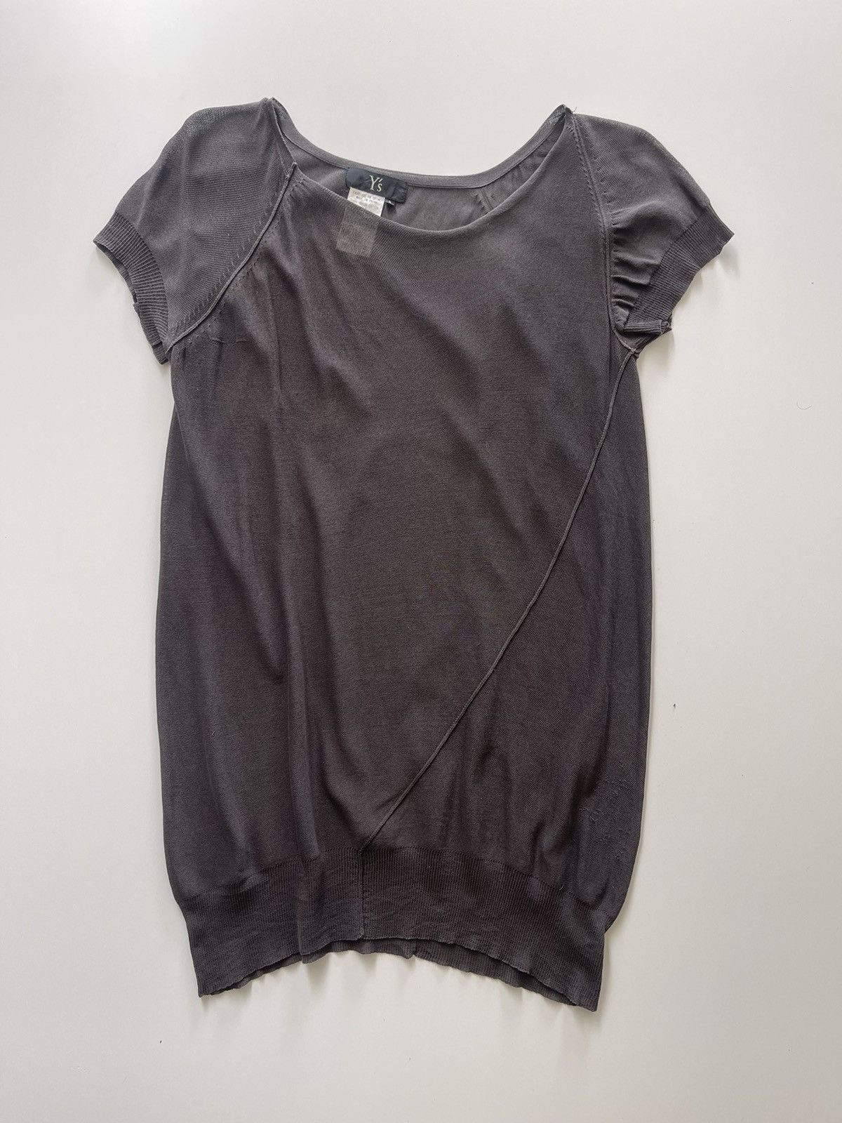 Yohji Yamamoto Yohji Yamamoto Y's Mesh Knit Blouses Size S / US 4 / IT 40 - 2 Thumbnail