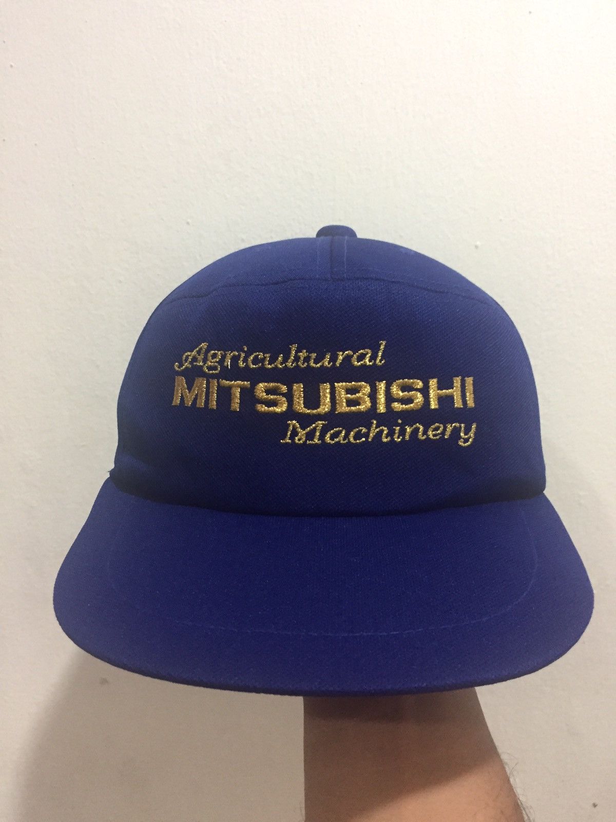 Japanese Brand 🔥Vintage🔥Mitsubishi Agricultural Machinery Industiral Hat Size ONE SIZE - 1 Thumbnail