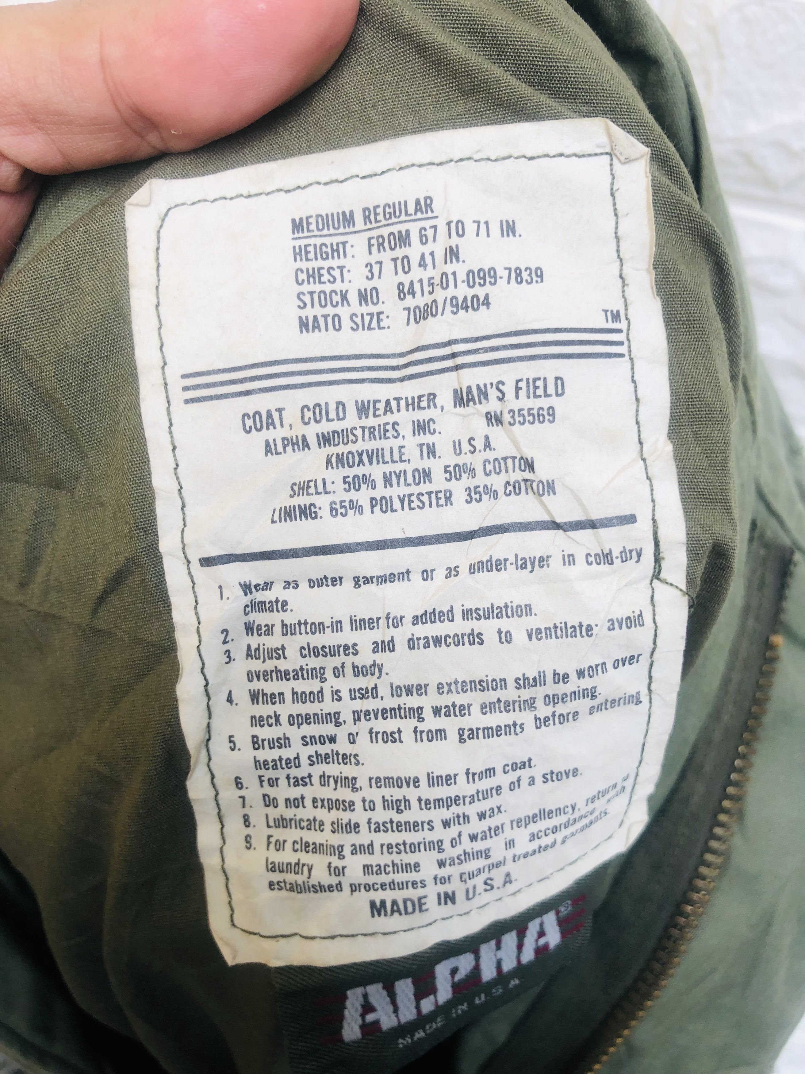 Alpha Industries × Japanese Brand × Vintage Vintage Alpha Industry 80s Japanese Desiger Fashion Style Size US XL / EU 56 / 4 - 13 Thumbnail