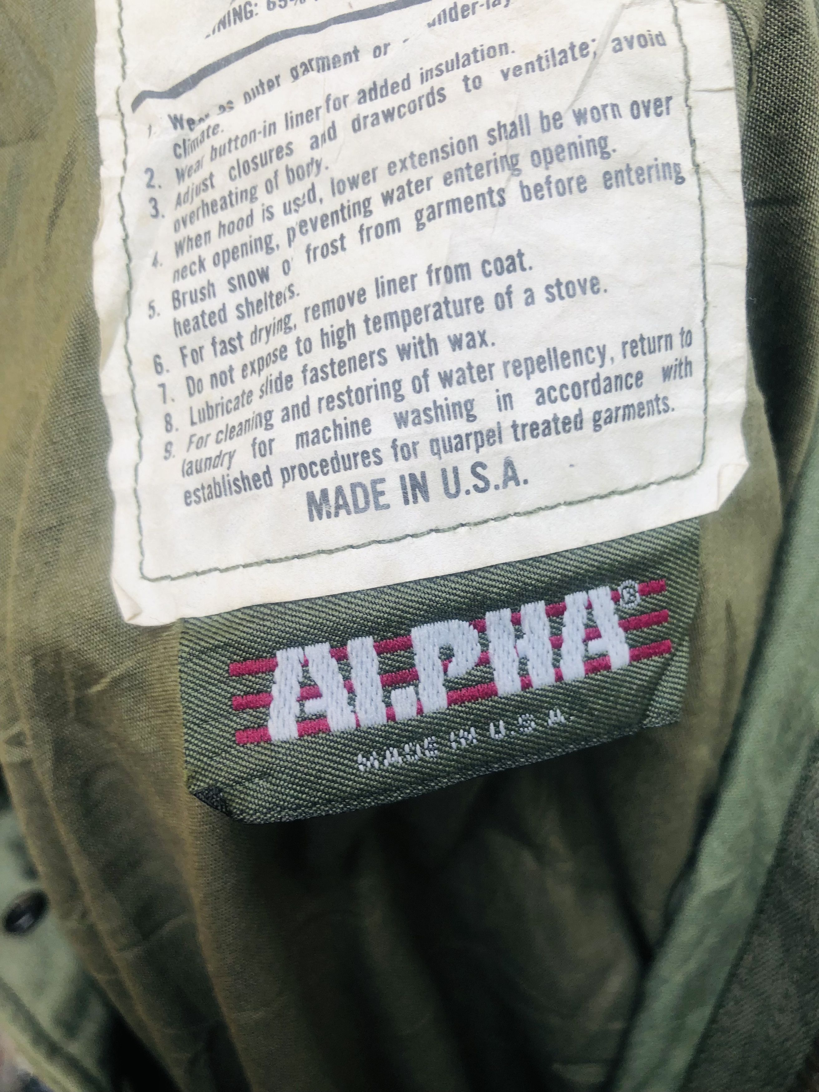 Alpha Industries × Japanese Brand × Vintage Vintage Alpha Industry 80s Japanese Desiger Fashion Style Size US XL / EU 56 / 4 - 12 Thumbnail