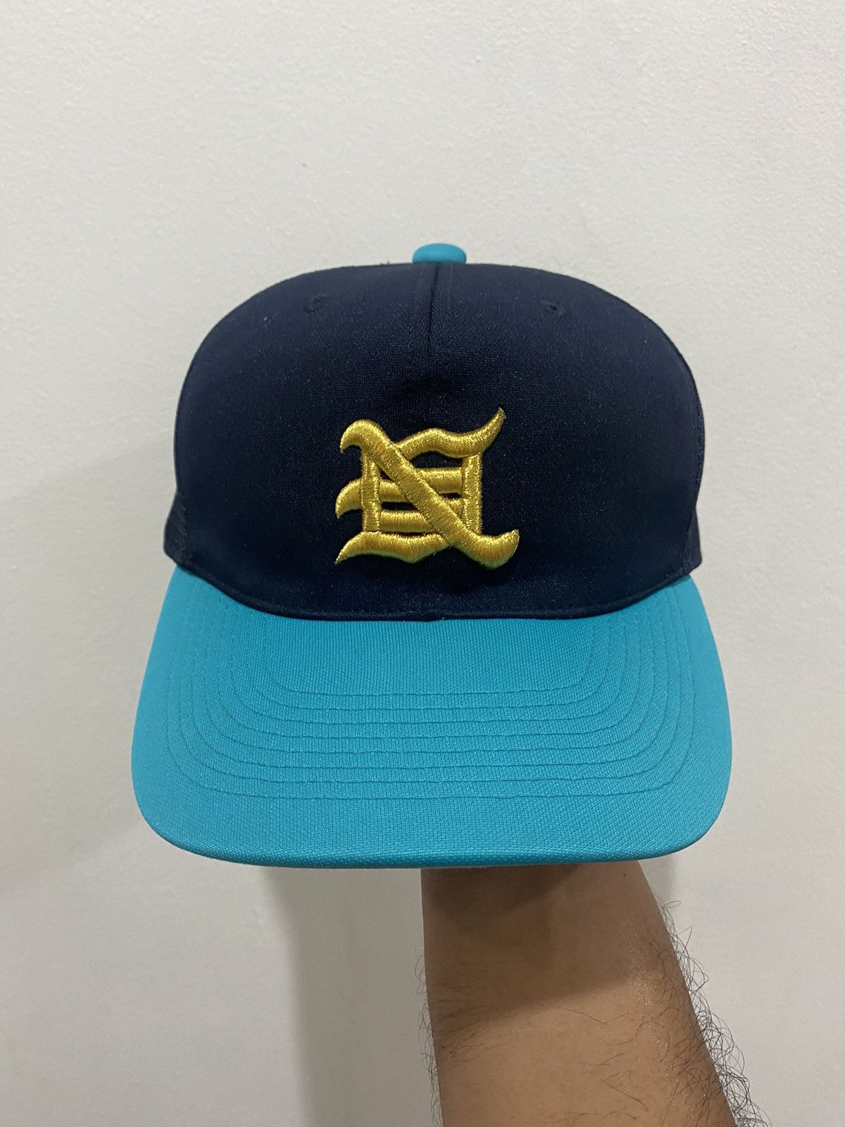 MLB 🔥Vintage🔥 Japanese Baseball Team Hat Size ONE SIZE - 2 Thumbnail