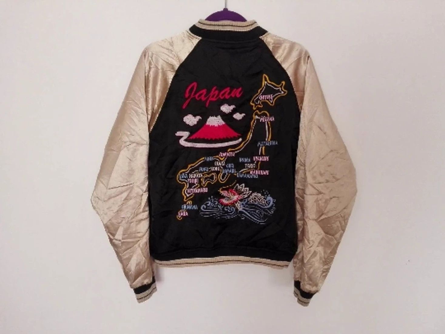 Vintage Vintage Sukajan Dragon Japan Embroidery Reversible Jacket Size US M / EU 48-50 / 2 - 5 Thumbnail