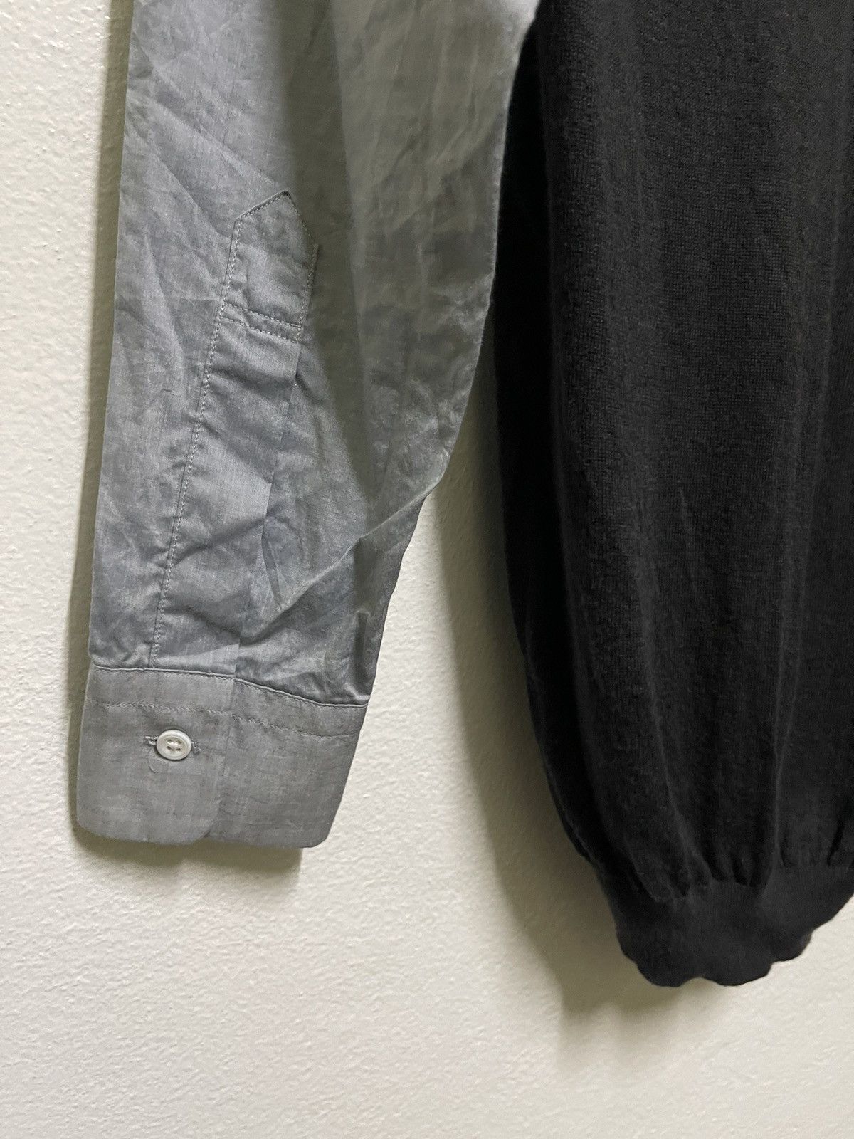 Japanese Brand × MasterPiece × SCYE Scye Hybrid Shirt Pocket Long Sleeve Size US XXS / EU 40 - 10 Thumbnail