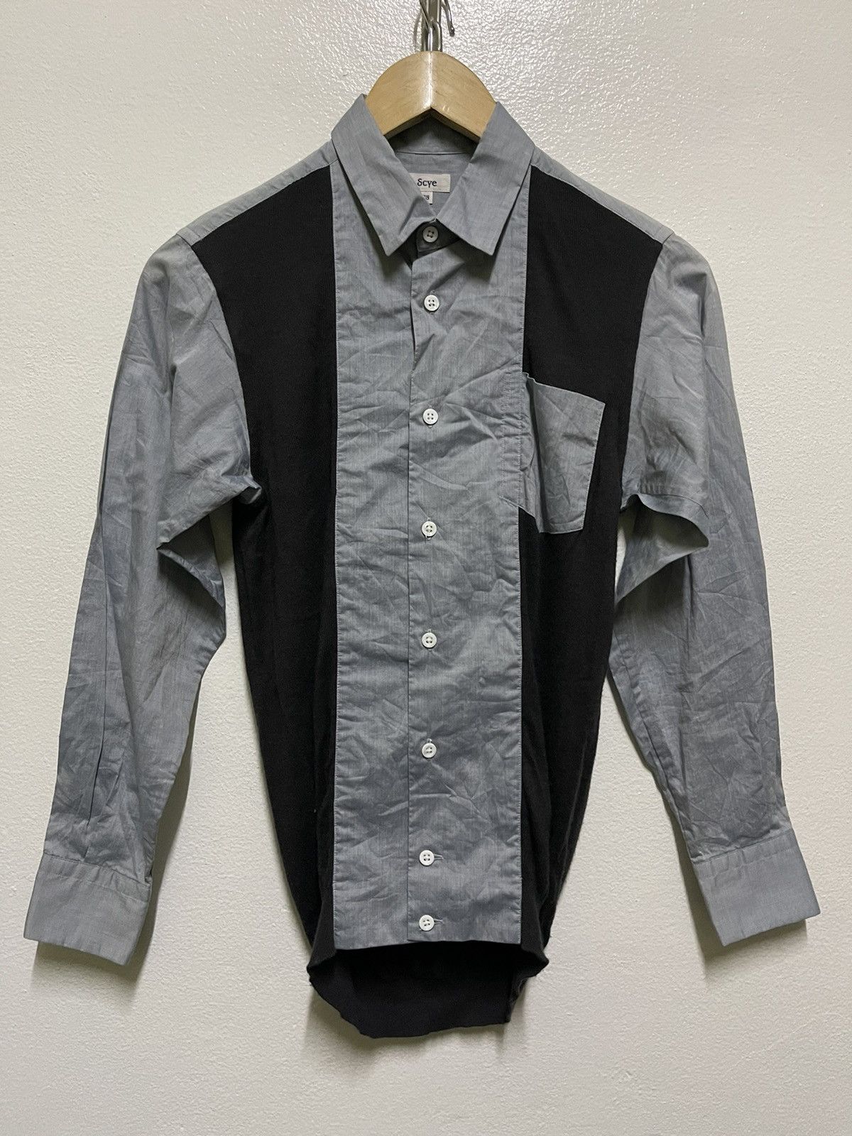 Japanese Brand × MasterPiece × SCYE Scye Hybrid Shirt Pocket Long Sleeve Size US XXS / EU 40 - 1 Thumbnail