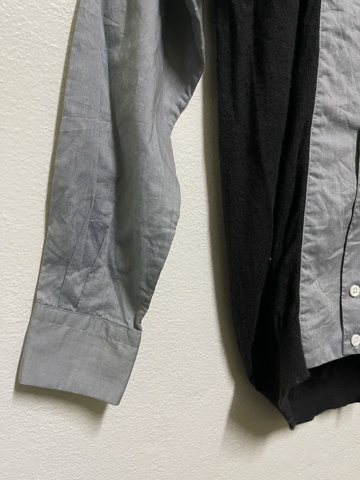 Japanese Brand × MasterPiece × SCYE Scye Hybrid Shirt Pocket Long Sleeve Size US XXS / EU 40 - 3 Thumbnail