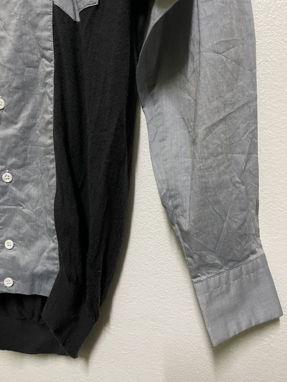 Japanese Brand × MasterPiece × SCYE Scye Hybrid Shirt Pocket Long Sleeve Size US XXS / EU 40 - 5 Thumbnail