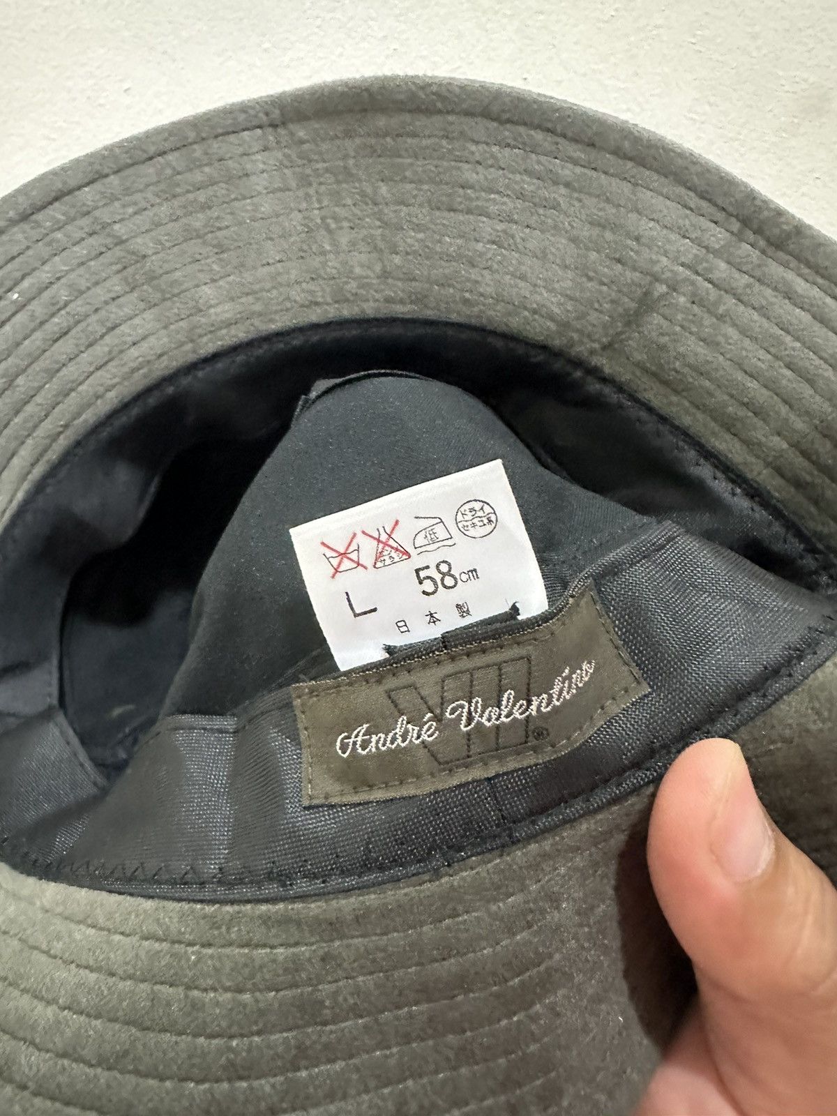 Japanese Brand VTG Andre Valentino Bucket Hat Size ONE SIZE - 6 Thumbnail