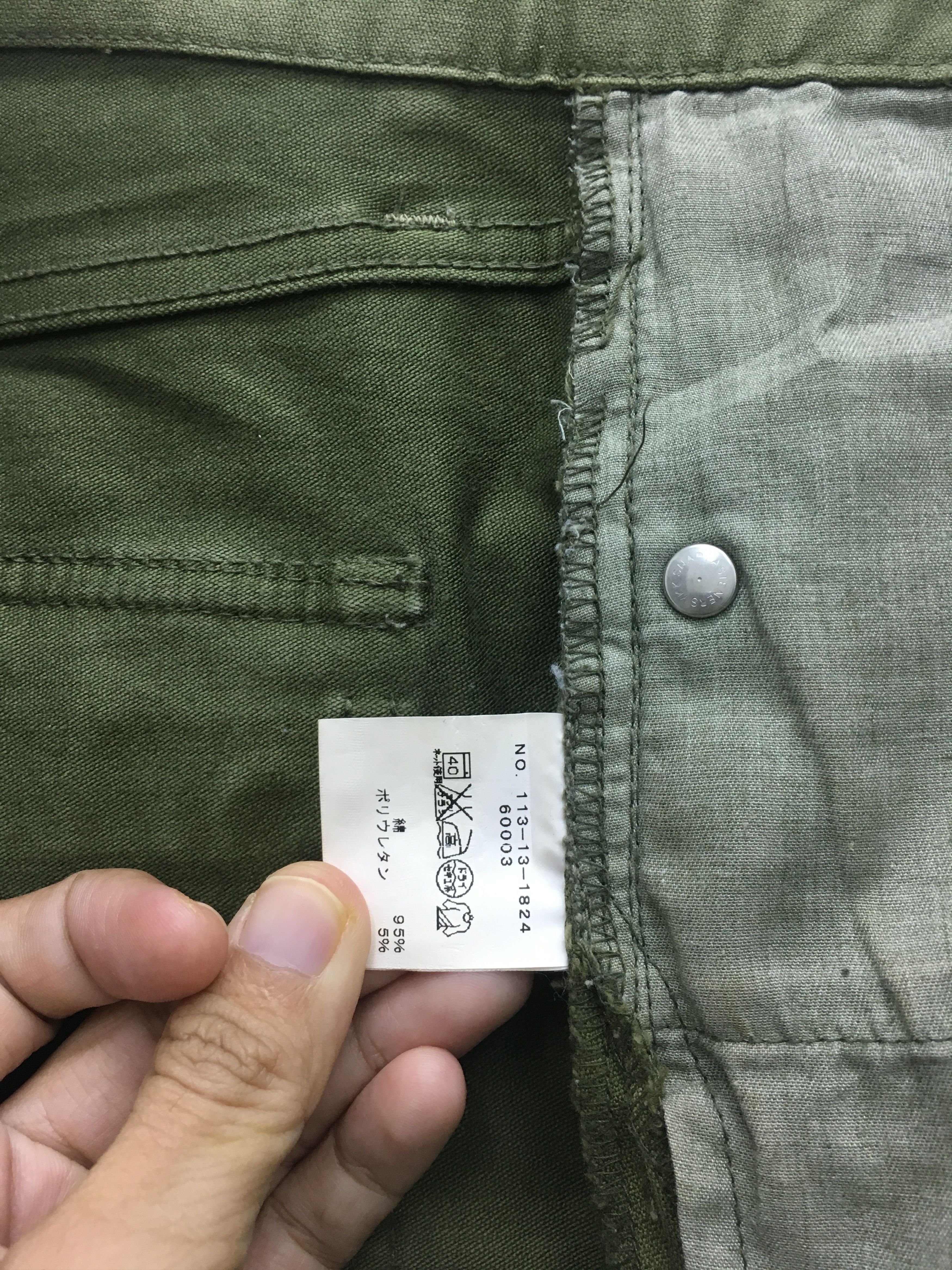 Japanese Brand Japanese Brand x Ships Jet Blue Casual Pants Size US 34 / EU 50 - 18 Thumbnail