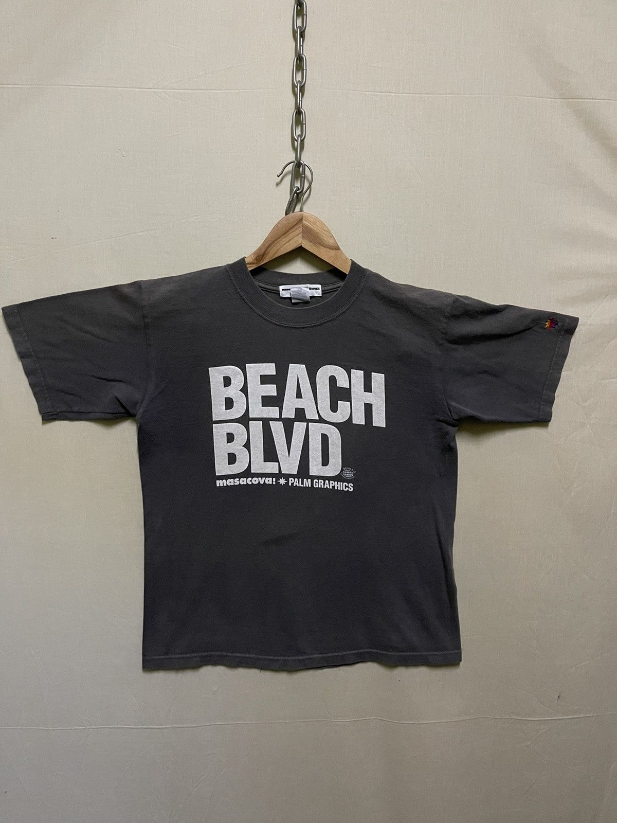 Beams Plus BEAMS + masacoval + PALM GRAPHICS T Shirt Size US S / EU 44-46 / 1 - 1 Thumbnail