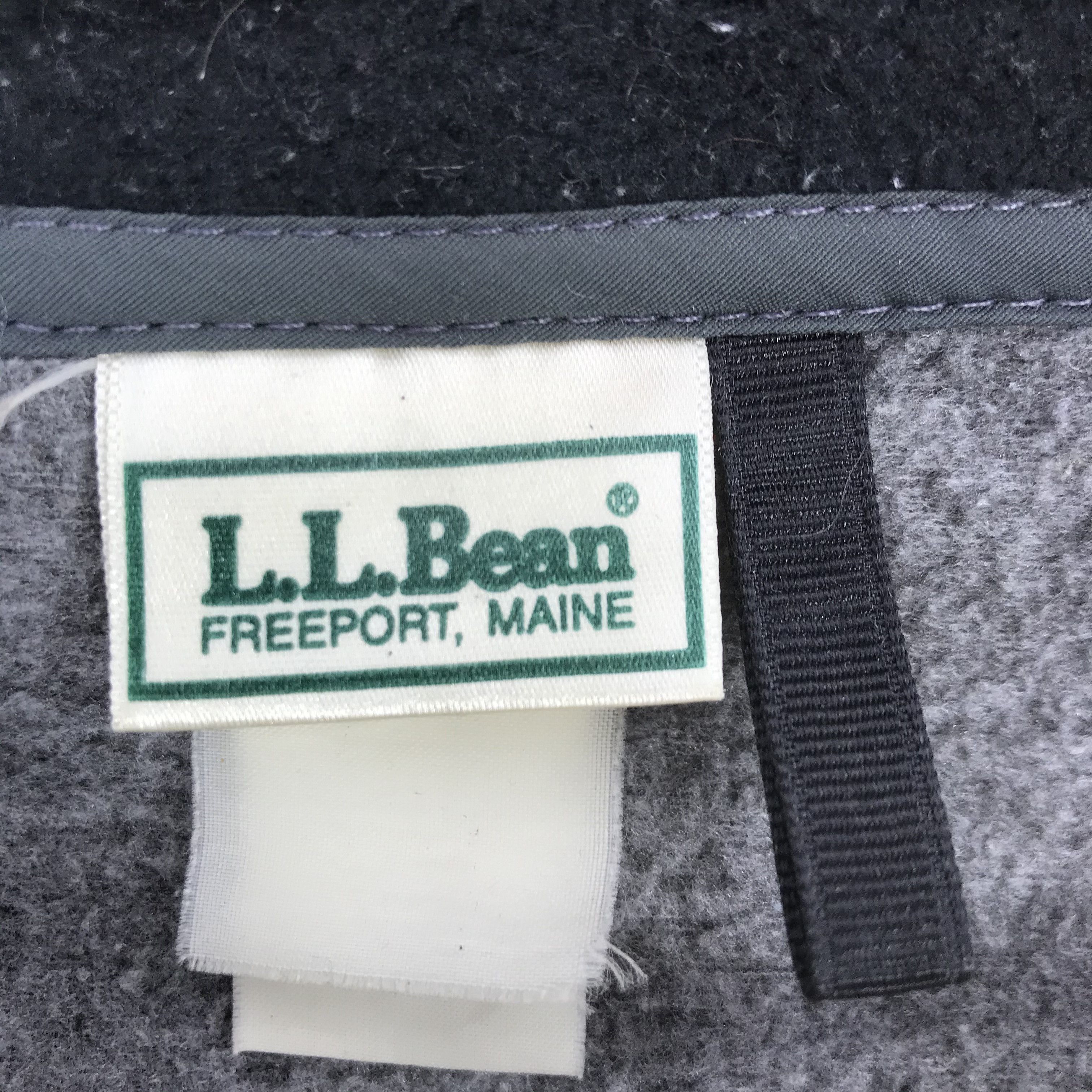 L.L. Bean × Vintage LL Bean Fleece Sweater Jacket Sweatshirt Zipper Jumper Size US L / EU 52-54 / 3 - 8 Thumbnail