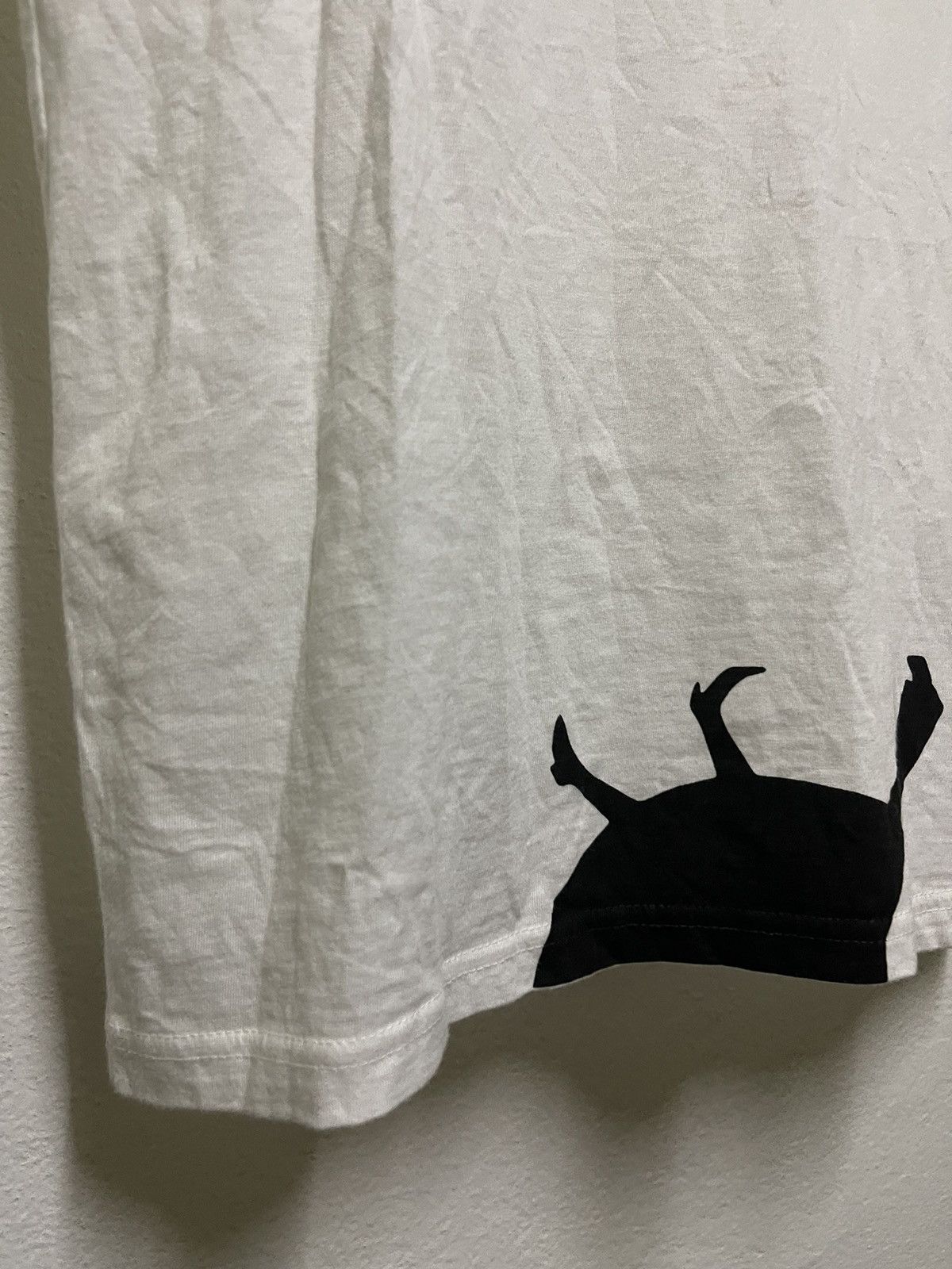 Issey Miyake × Japanese Brand × Ne-Net You White T Shirt Size US S / EU 44-46 / 1 - 3 Thumbnail