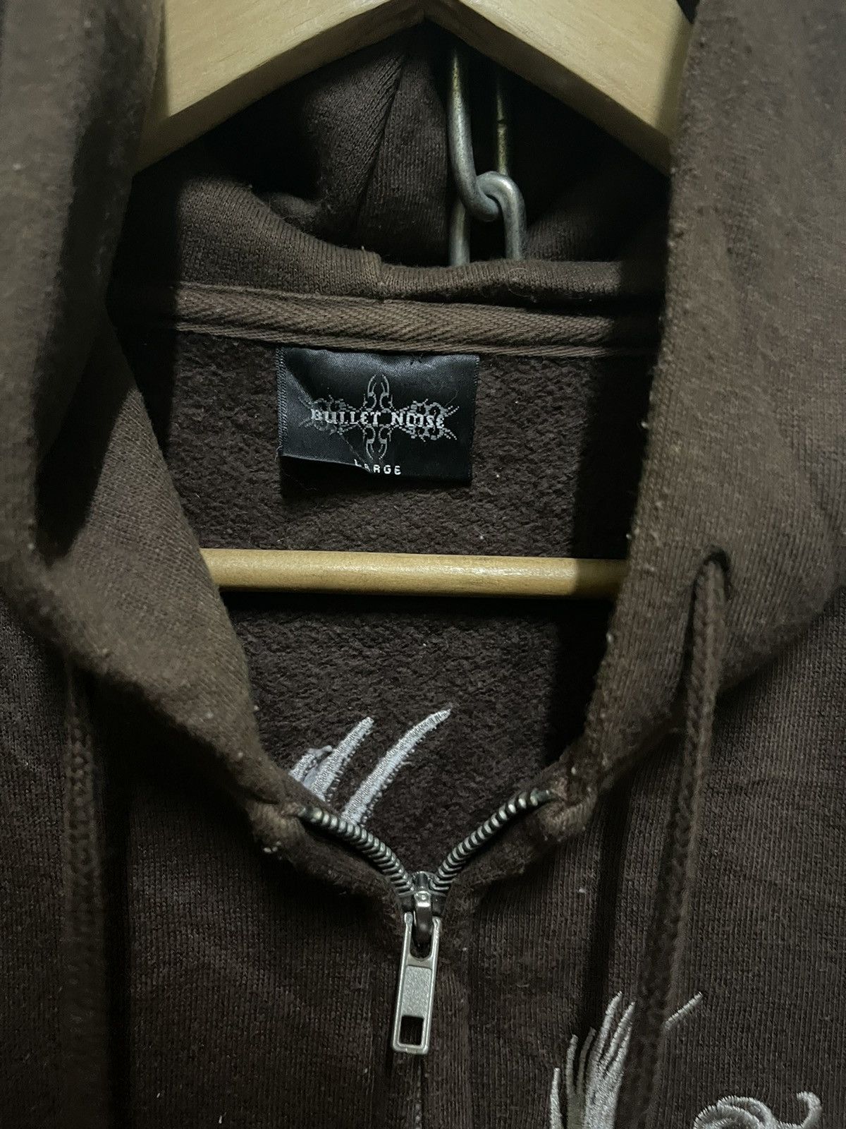 Japanese Brand Bullet Noise Hoodie Embroidery Sukajan Japan Size US L / EU 52-54 / 3 - 10 Thumbnail