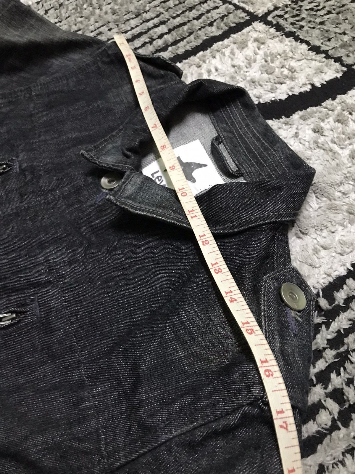 Levi's Vintage Levi’s one star light black military denim jacket Size US M / EU 48-50 / 2 - 8 Thumbnail
