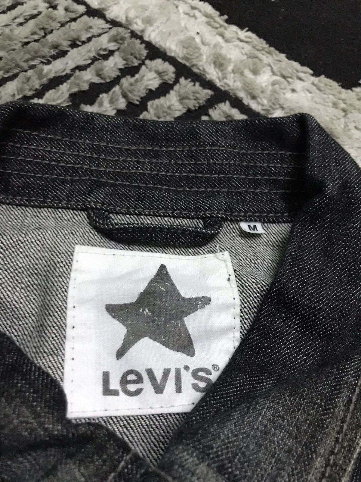 Levi's Vintage Levi’s one star light black military denim jacket Size US M / EU 48-50 / 2 - 4 Thumbnail