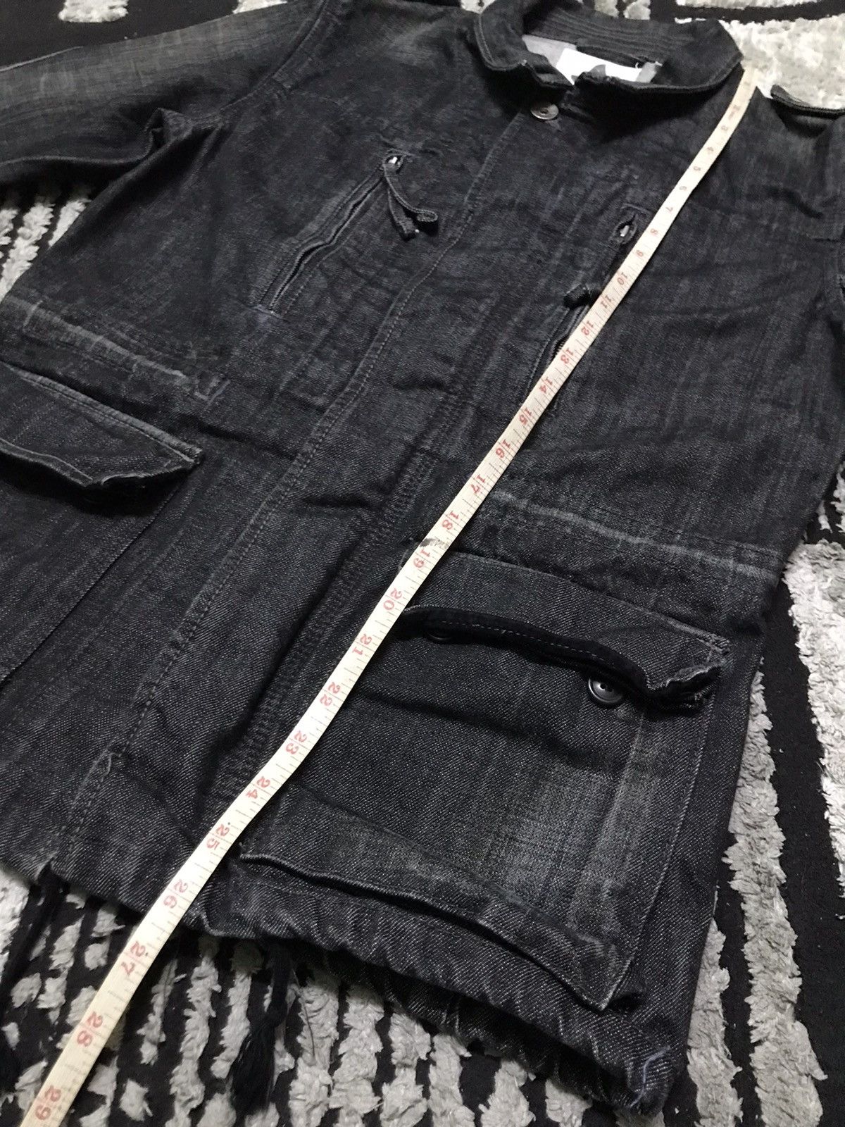 Levi's Vintage Levi’s one star light black military denim jacket Size US M / EU 48-50 / 2 - 7 Thumbnail