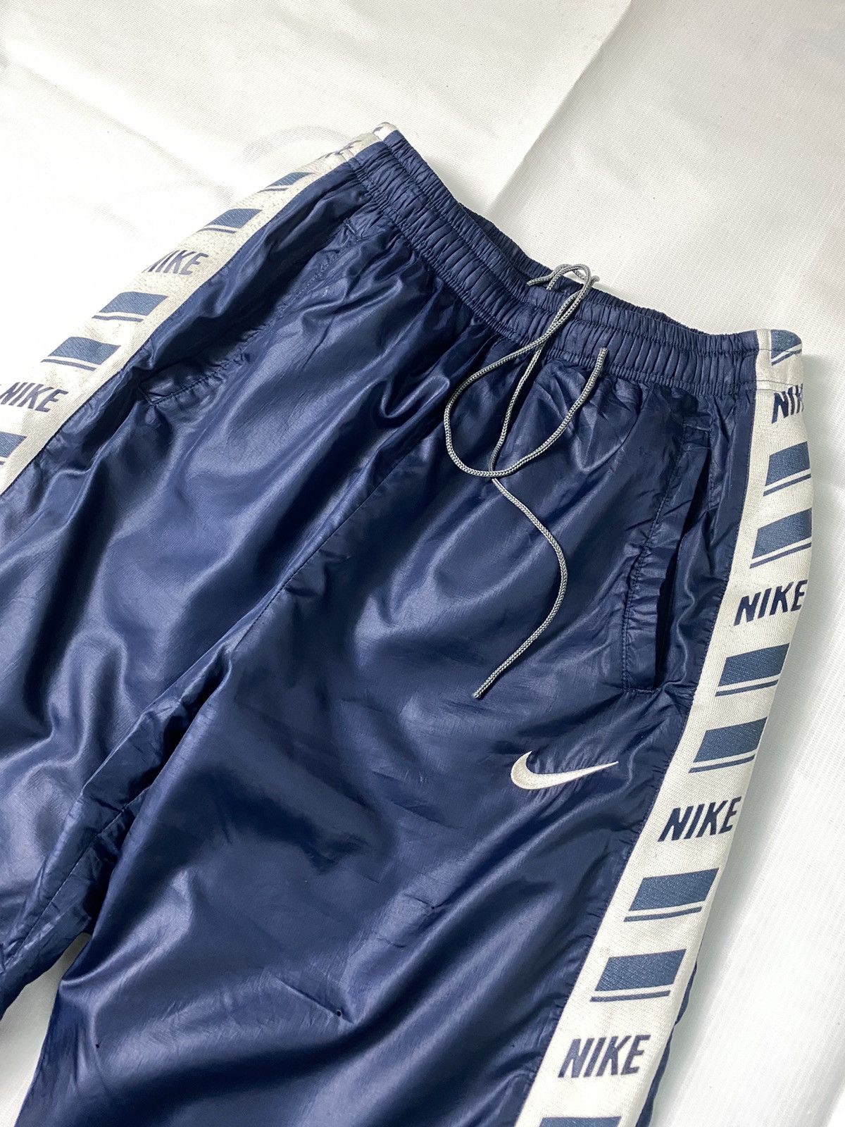 Nike × Vintage Vintage Nike Side Tape Pant Size US 32 / EU 48 - 2 Thumbnail
