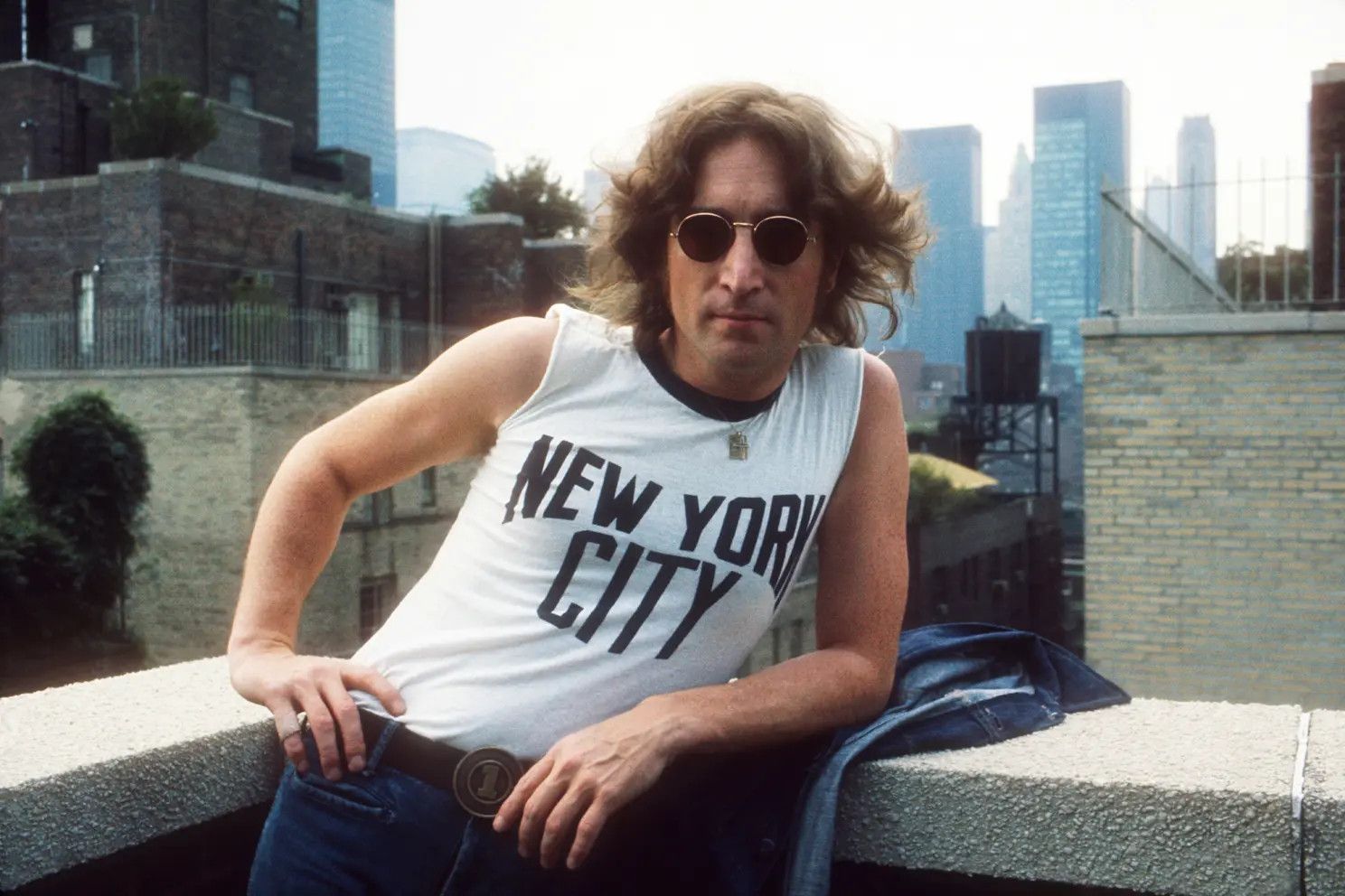 Vintage Vintage 90s New York City John Lennon T Shirt Grailed