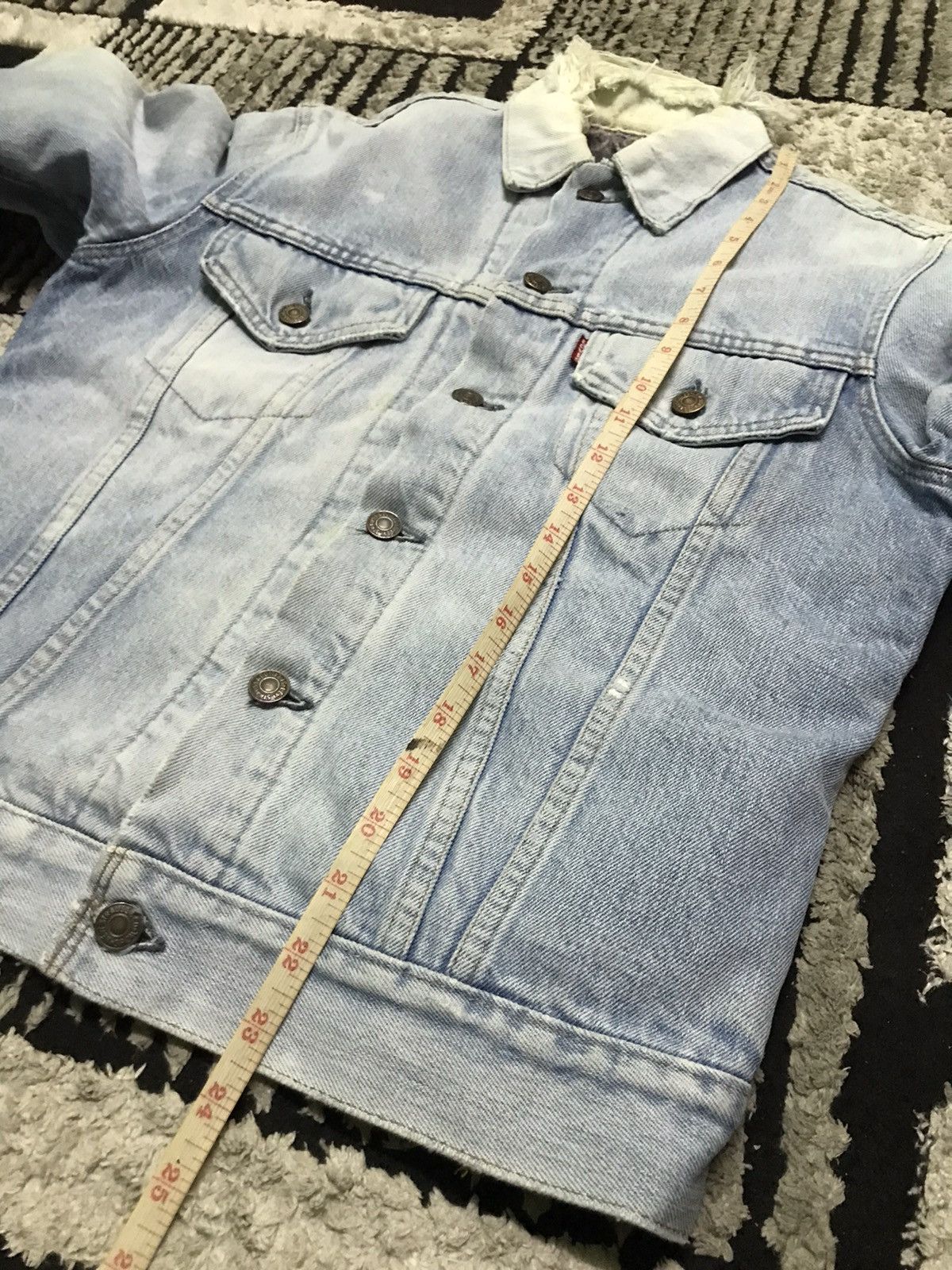 Levi's Vintage 70s levi’s light blue blanket trucker denim jacket Size US S / EU 44-46 / 1 - 7 Thumbnail