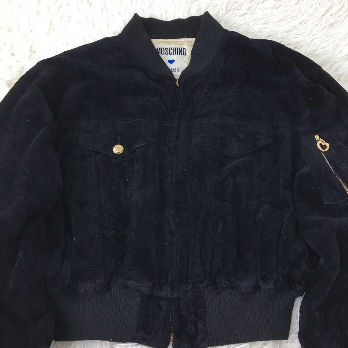Moschino Moschino Jeans Corduroy Bomber Size M / US 6-8 / IT 42-44 - 5 Thumbnail
