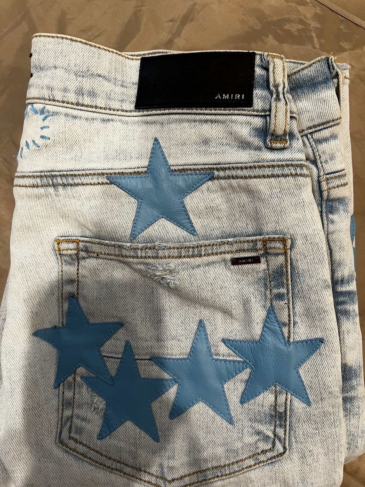 Amiri Amiri x Chemist Sky Indigo & Light Blue Star size 32 $2500 Size US 32 / EU 48 - 8 Thumbnail