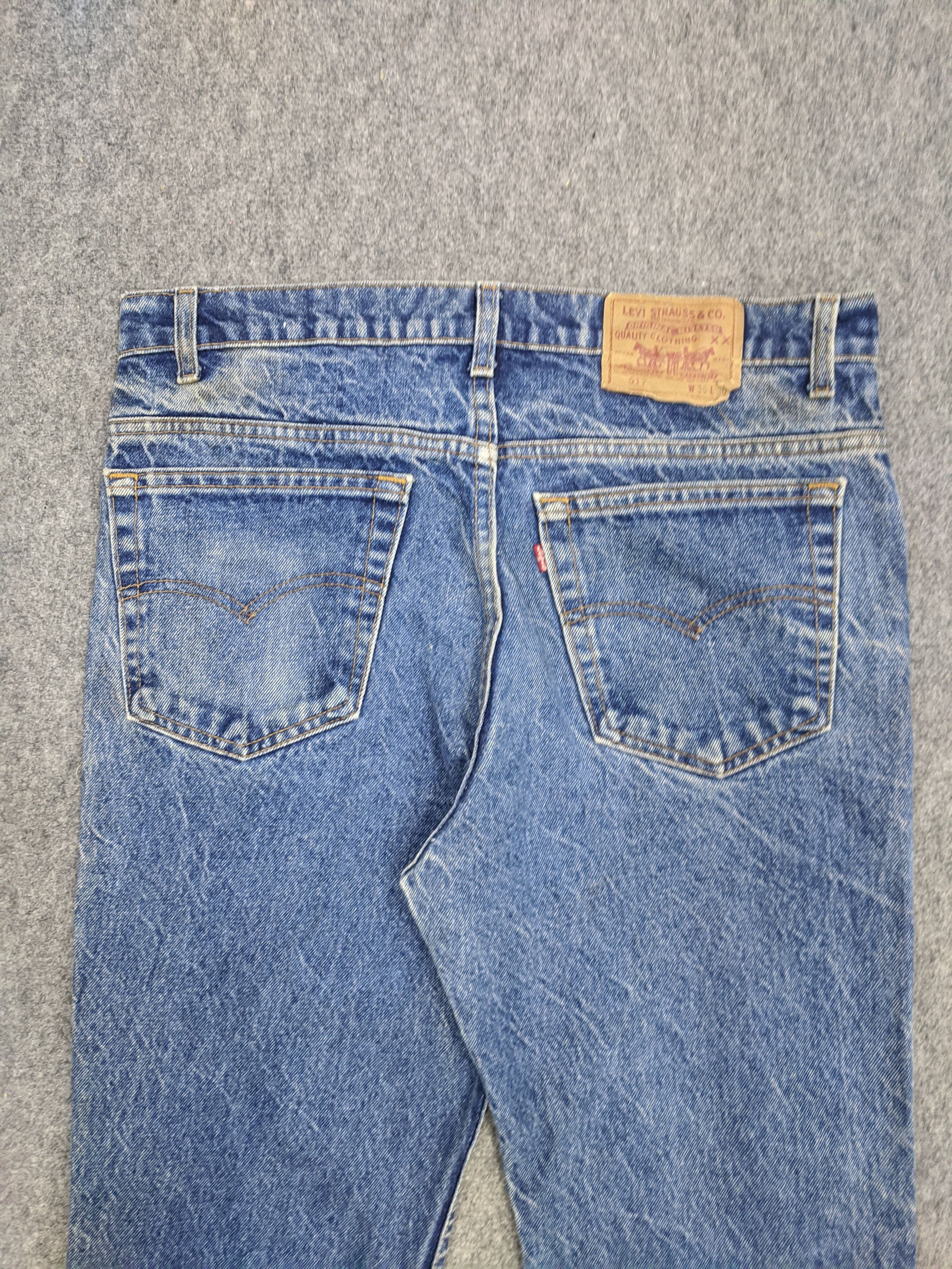 Levi's Vintage 90s Levis 517 Jeans DP0703 Size US 35 - 4 Thumbnail