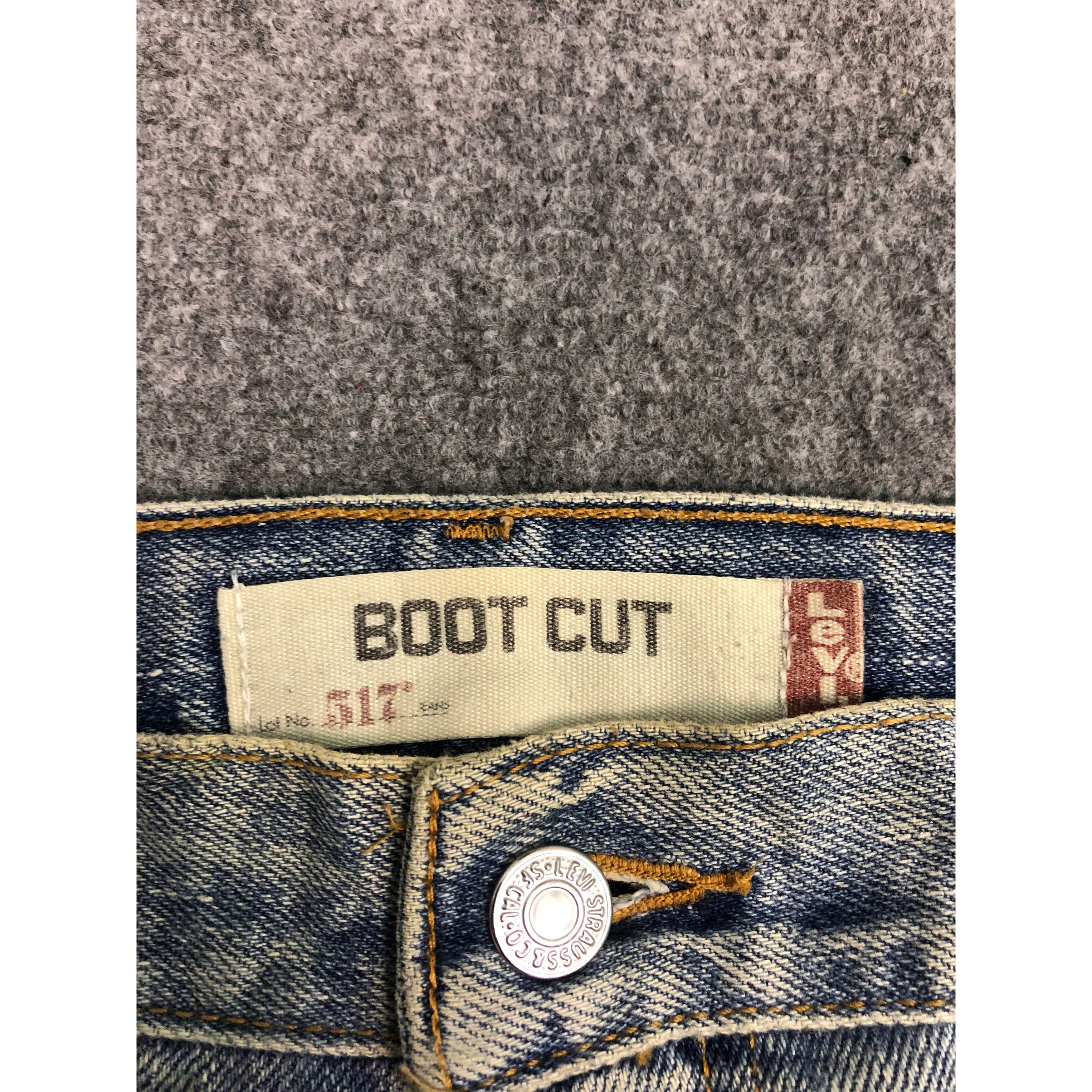Levi's × Vintage Vintage Levis 517 Jeans Flared Bootcut DP0473 Size US 36 / EU 52 - 6 Thumbnail
