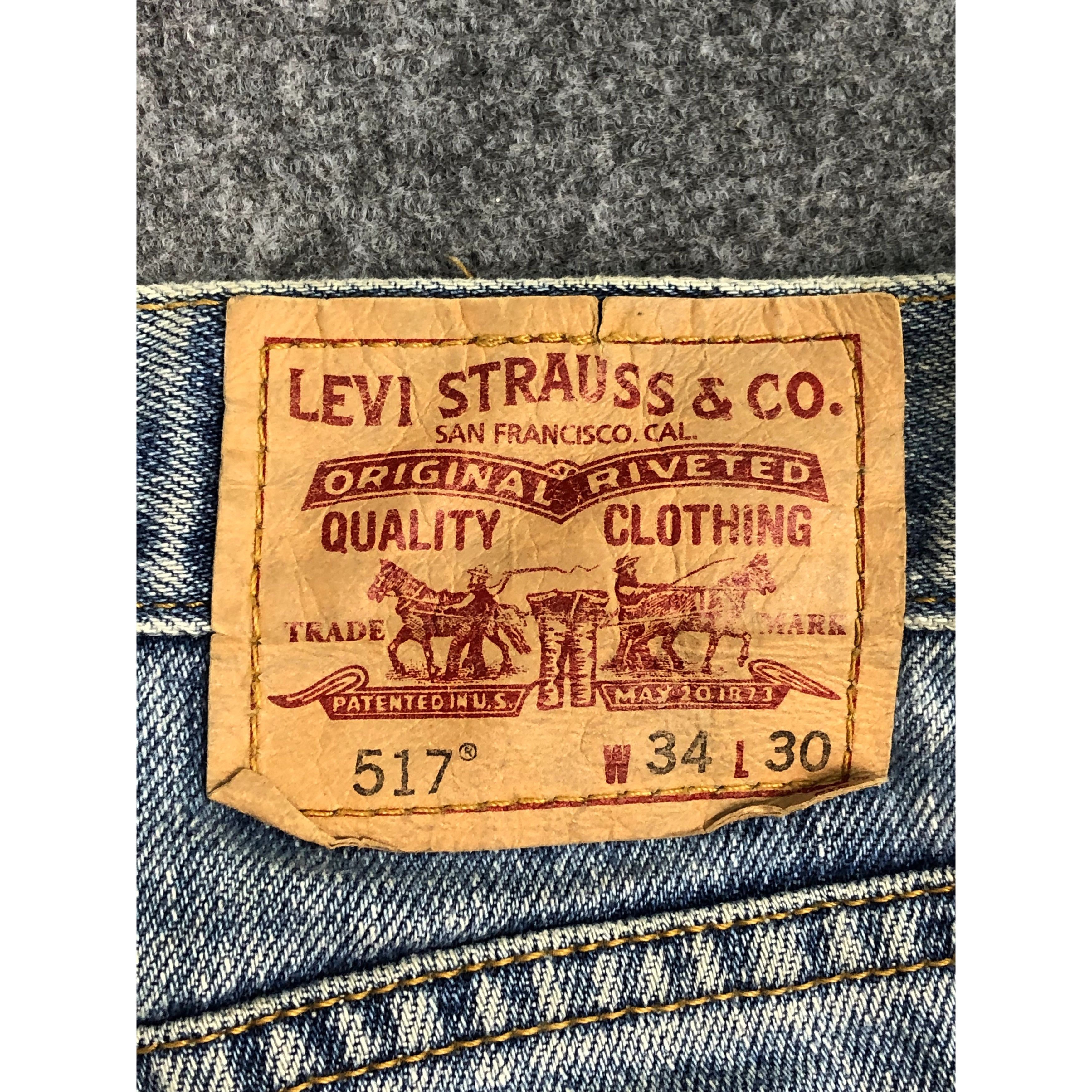 Levi's × Vintage Vintage Levis 517 Jeans Flared Bootcut DP0473 Size US 36 / EU 52 - 5 Thumbnail