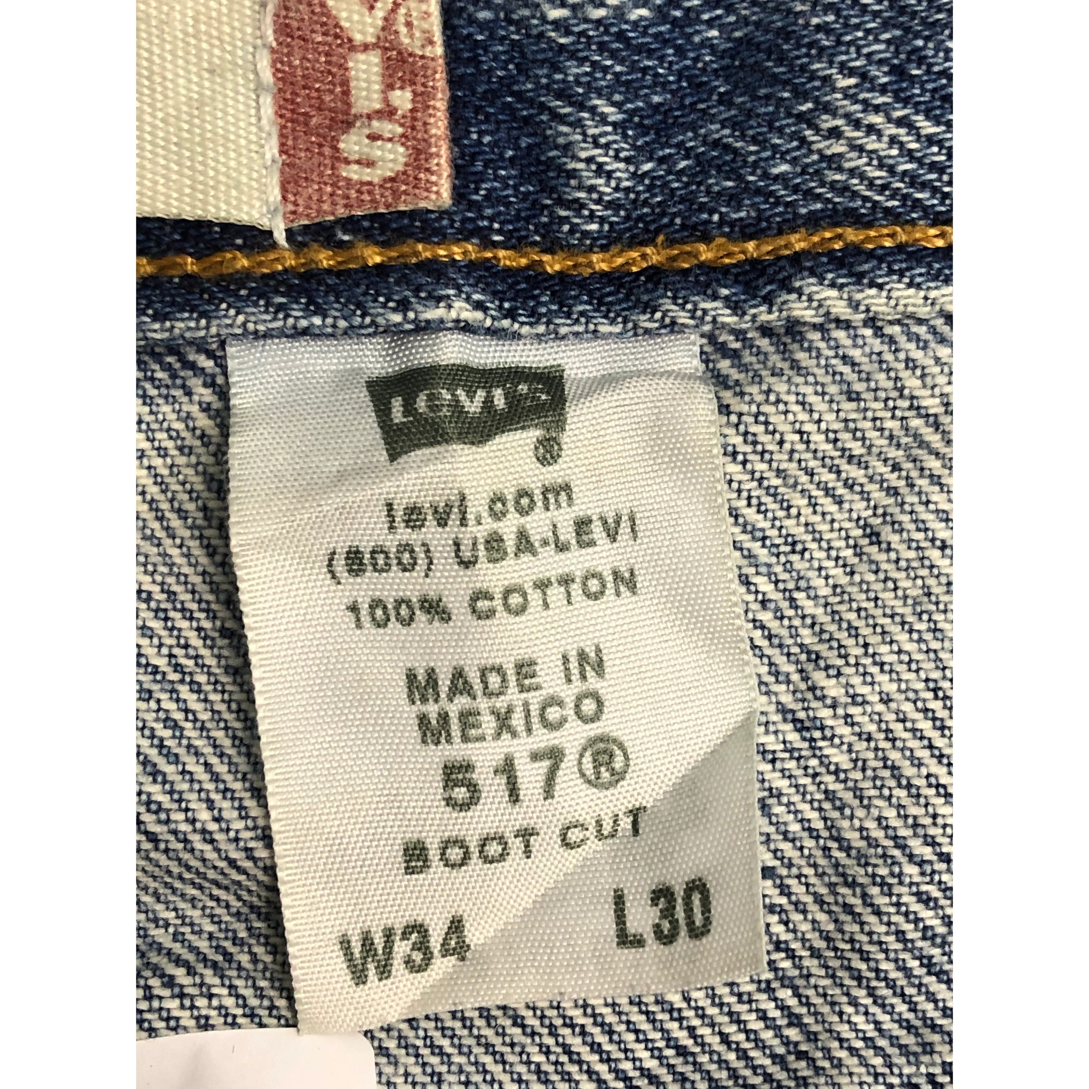 Levi's × Vintage Vintage Levis 517 Jeans Flared Bootcut DP0473 Size US 36 / EU 52 - 7 Thumbnail