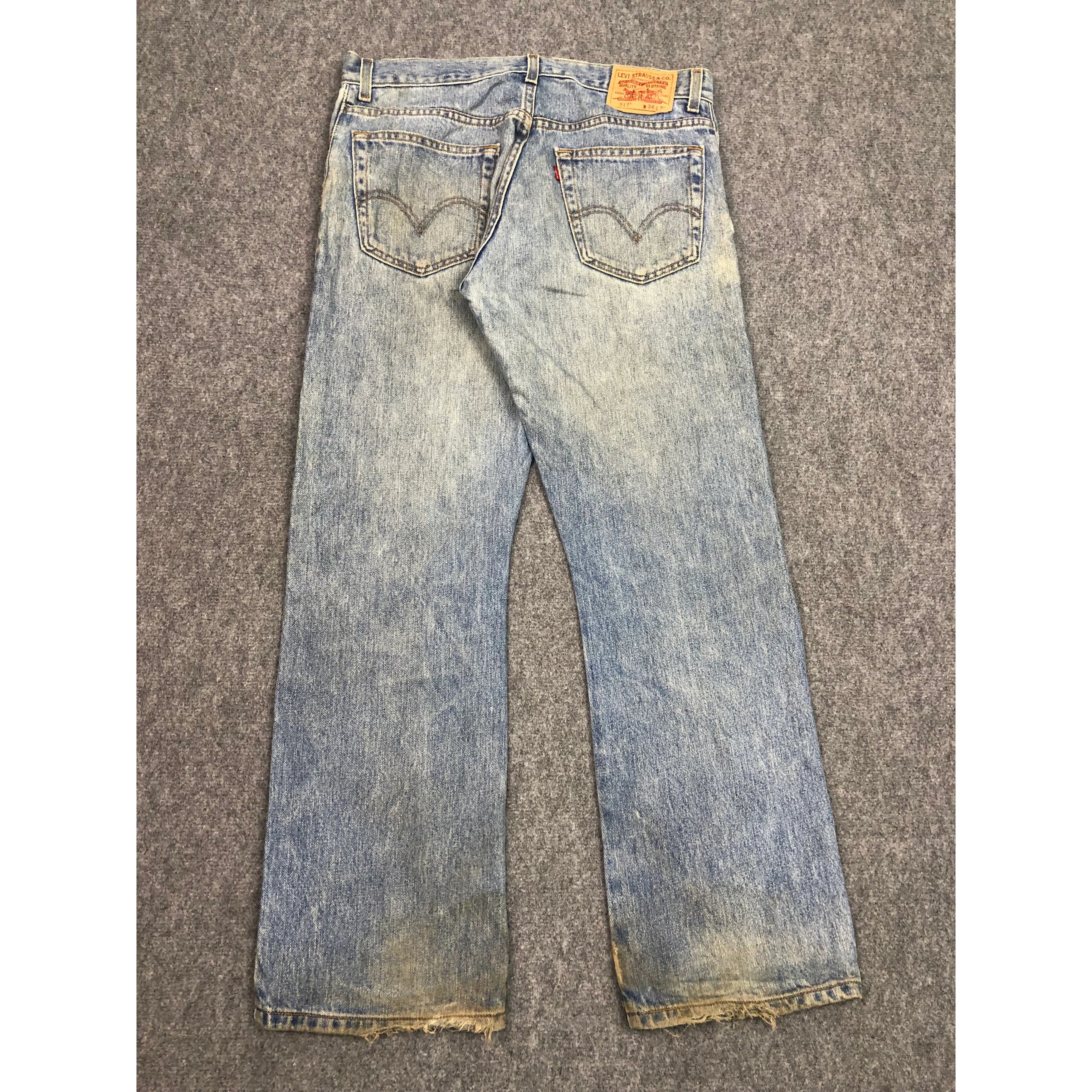 Levi's × Vintage Vintage Levis 517 Jeans Flared Bootcut DP0473 Size US 36 / EU 52 - 2 Thumbnail