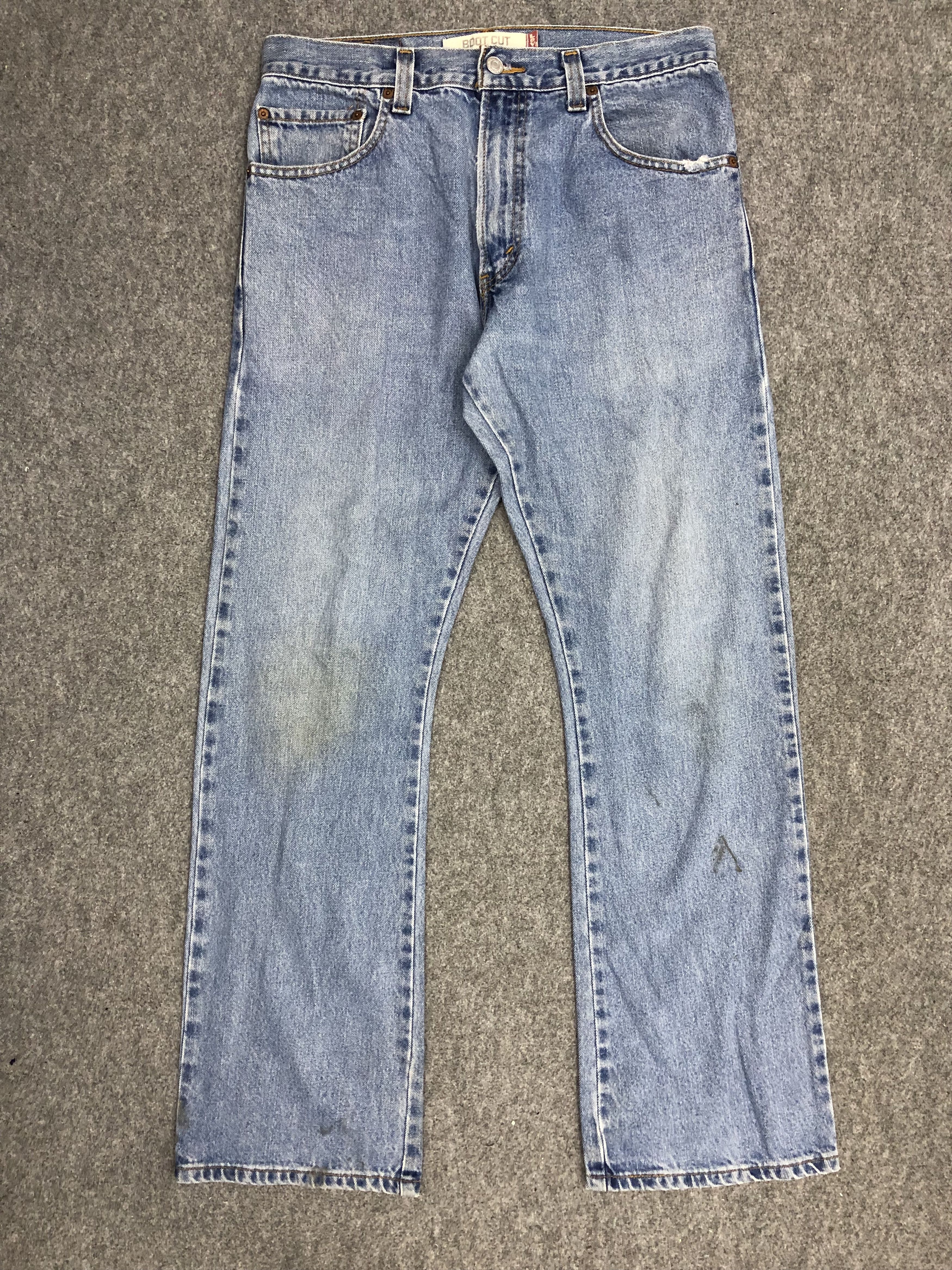 Levi's Vintage Levis 517 Flared Boot Cut Jeans DP1318 Size US 32 / EU 48 - 1 Thumbnail