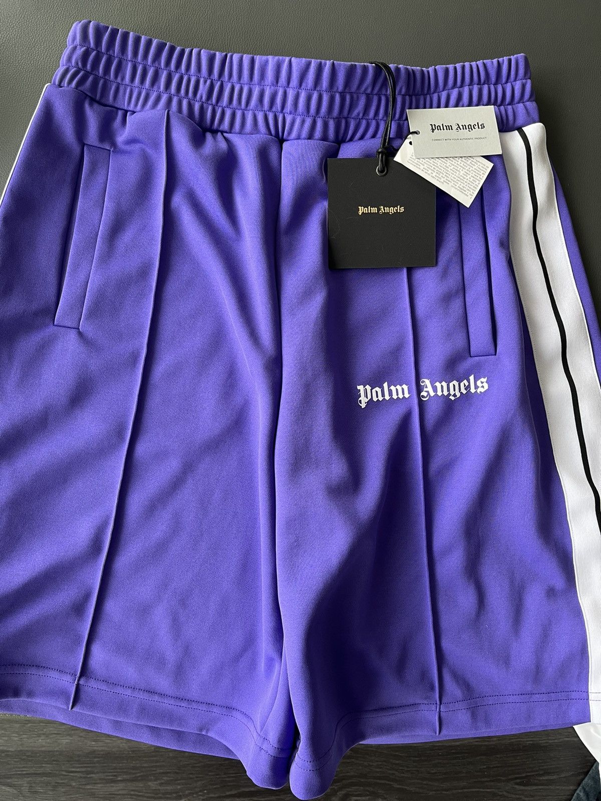 Palm Angels Rare Limited Brand New Super Runway Palm Angels Logo Shorts Size US 32 / EU 48 - 3 Thumbnail