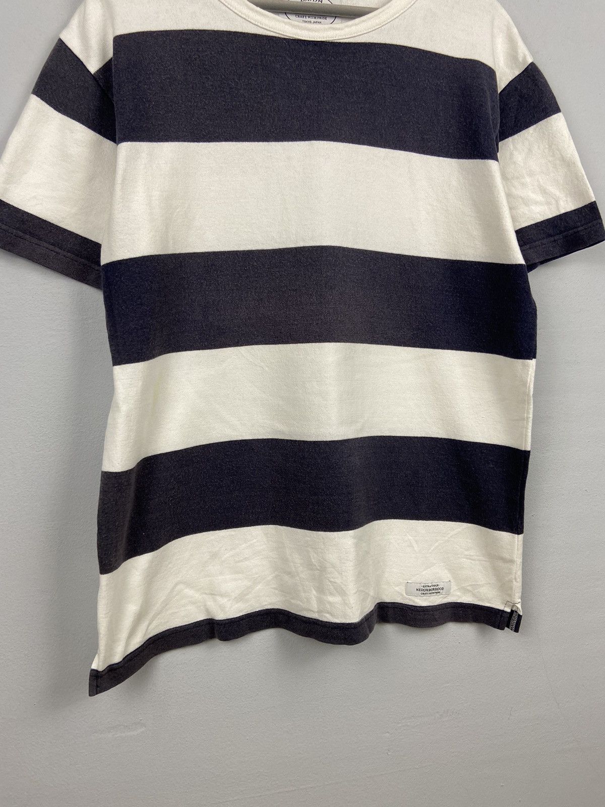 Japanese Brand × Neighborhood Neighborhood Tokyo Japan Border Stripe Tee Size US L / EU 52-54 / 3 - 4 Thumbnail