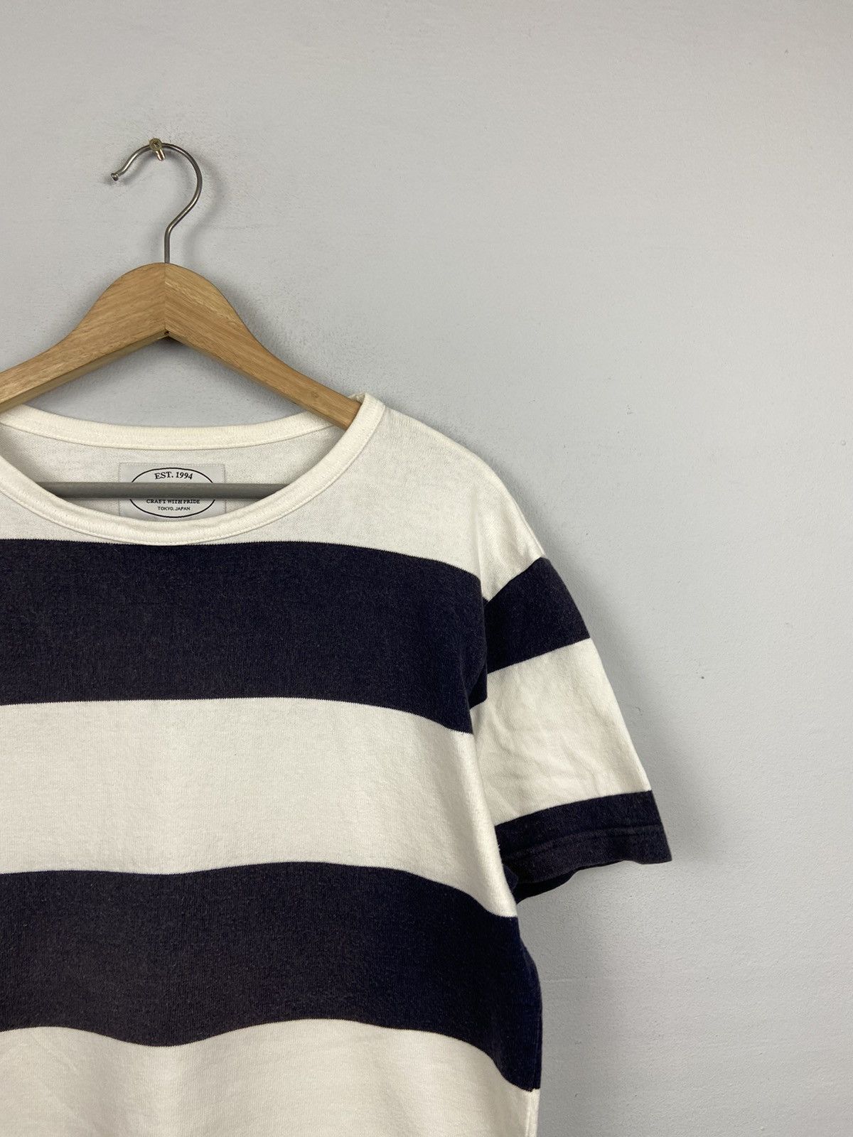 Japanese Brand × Neighborhood Neighborhood Tokyo Japan Border Stripe Tee Size US L / EU 52-54 / 3 - 2 Thumbnail