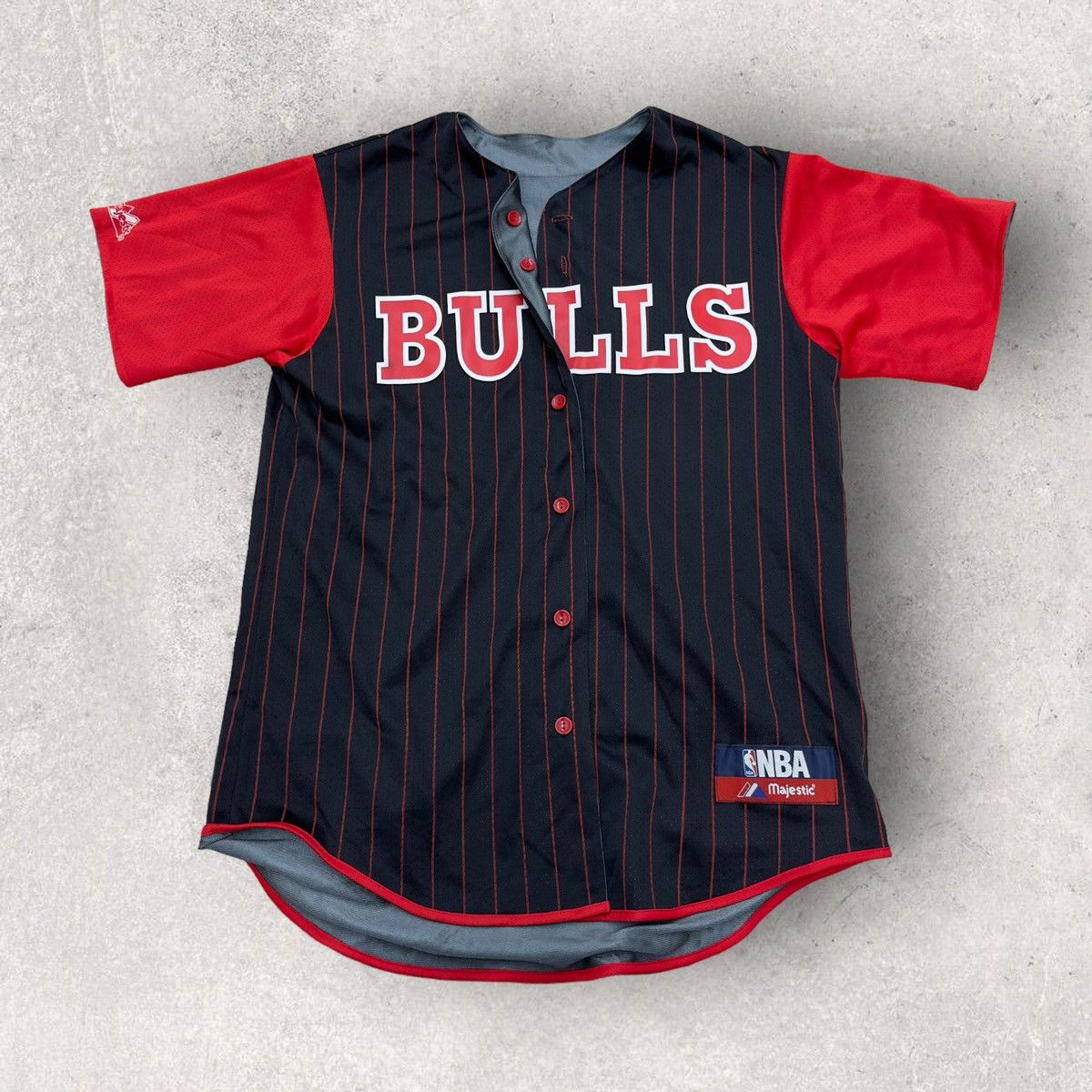 Vintage Chicago Bulls baseball jersey