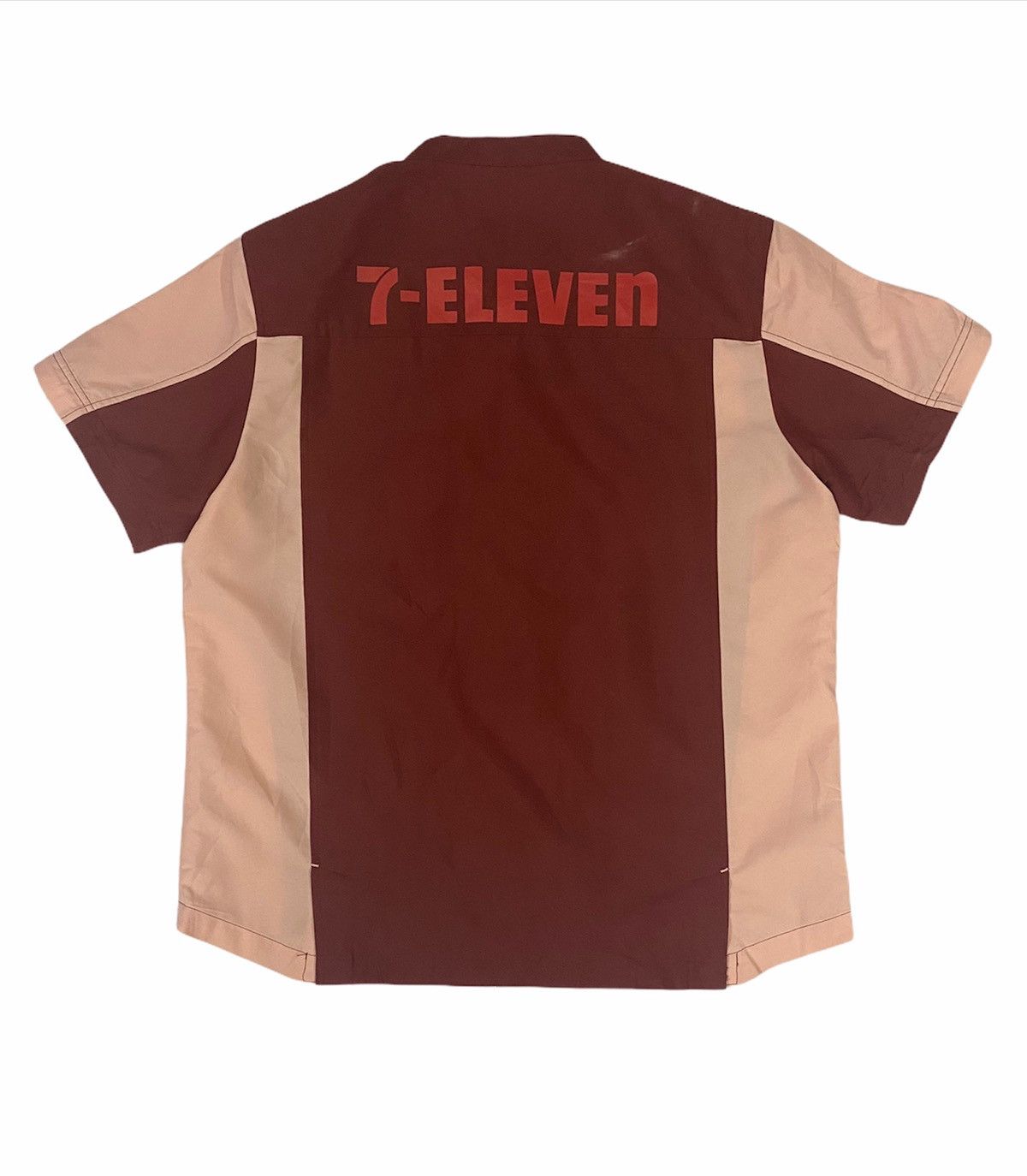 Uniform Wares Vintage 7 Eleven Uniform Zipper Shirt Size US M / EU 48-50 / 2 - 3 Thumbnail