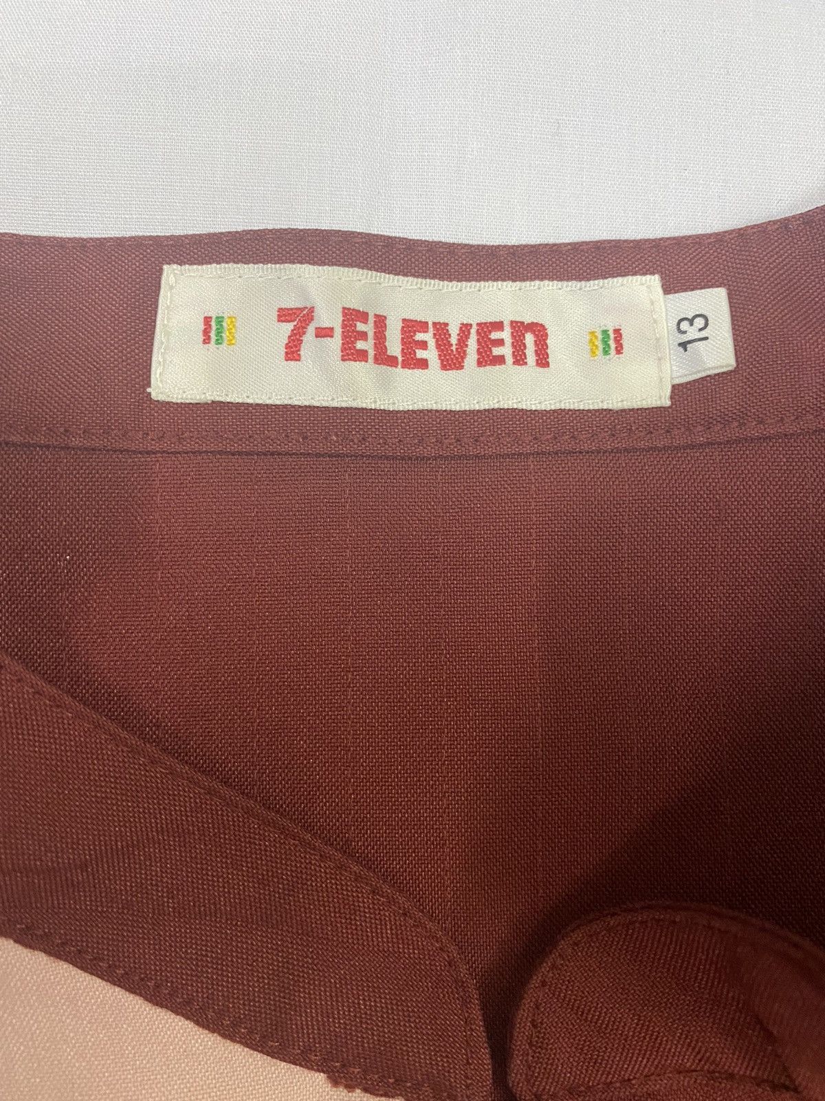 Uniform Wares Vintage 7 Eleven Uniform Zipper Shirt Size US M / EU 48-50 / 2 - 5 Thumbnail
