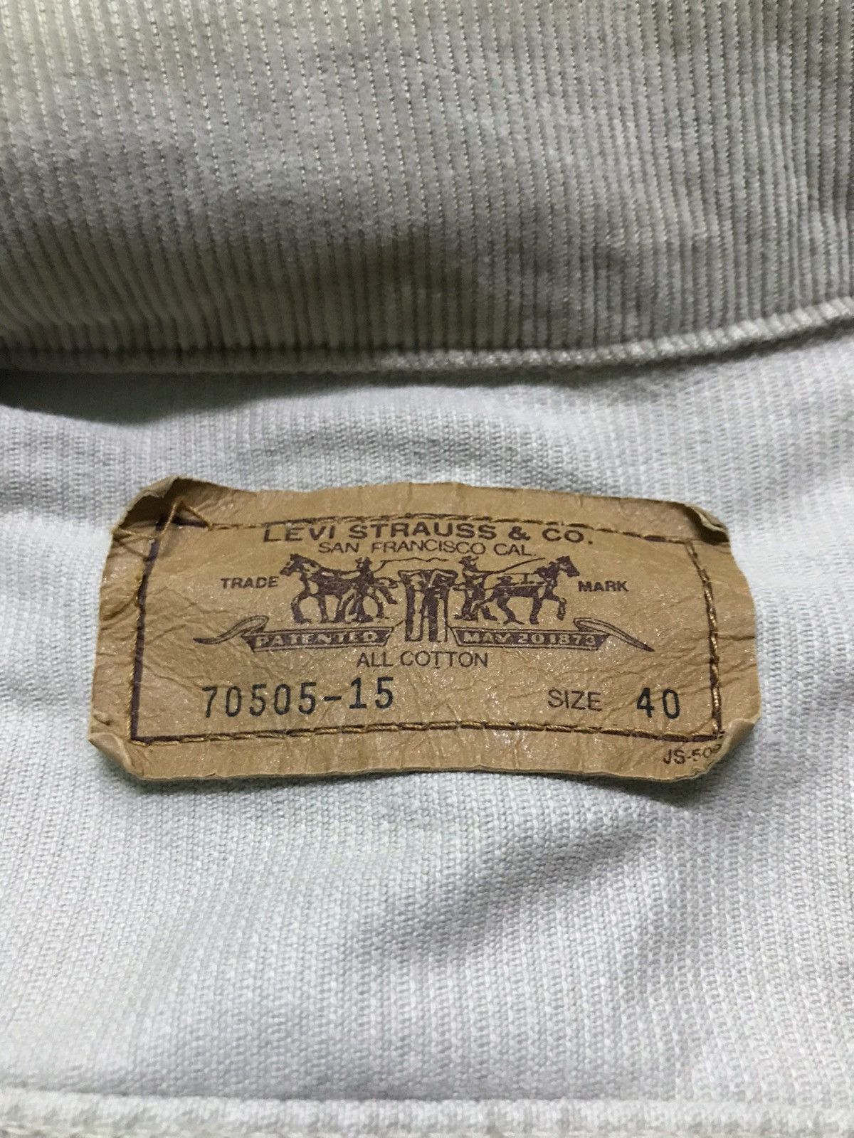 Levi's Vintage 90s Levi’s cudroy trucker jacket Size US M / EU 48-50 / 2 - 3 Thumbnail