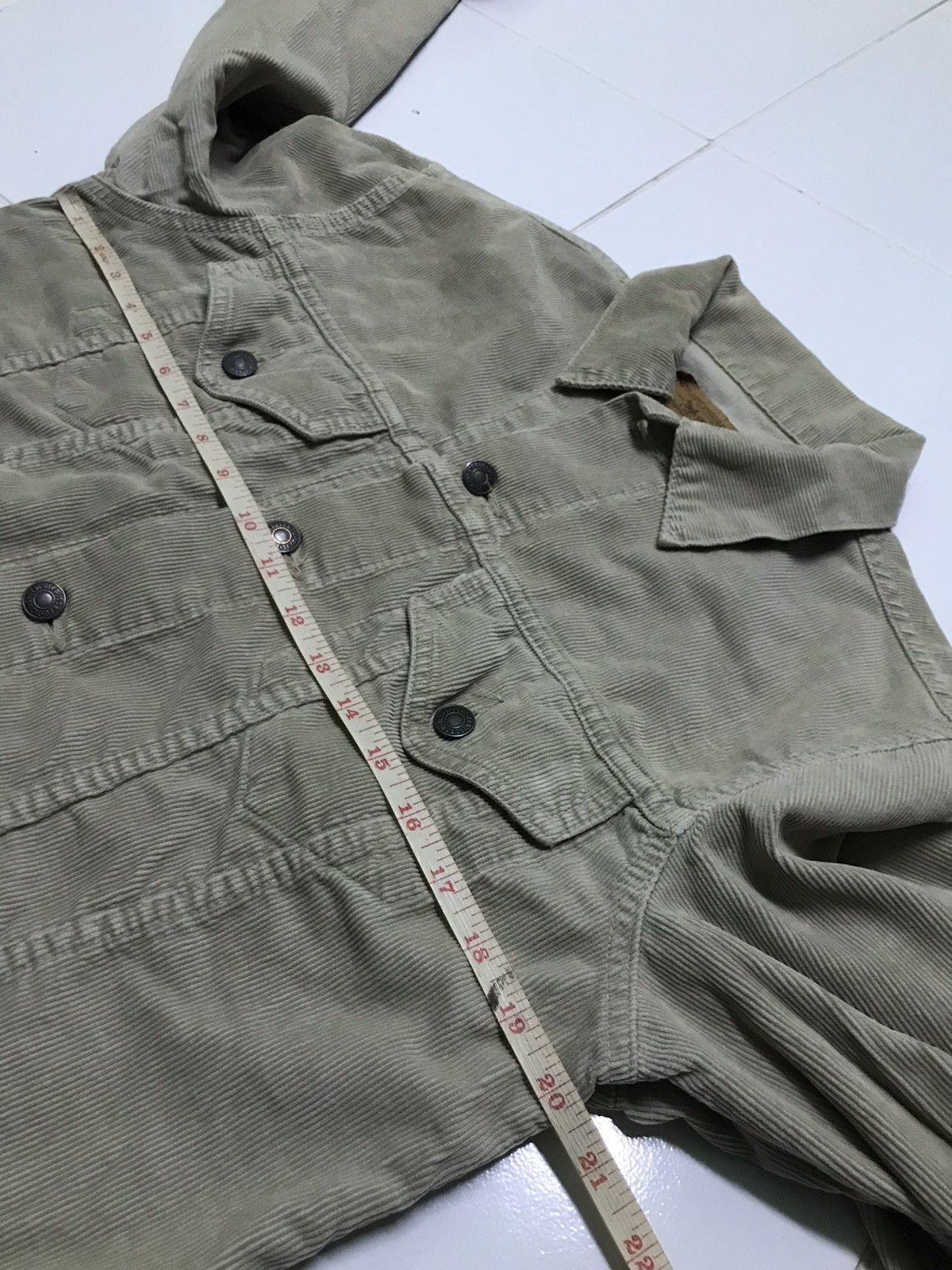 Levi's Vintage 90s Levi’s cudroy trucker jacket Size US M / EU 48-50 / 2 - 7 Thumbnail