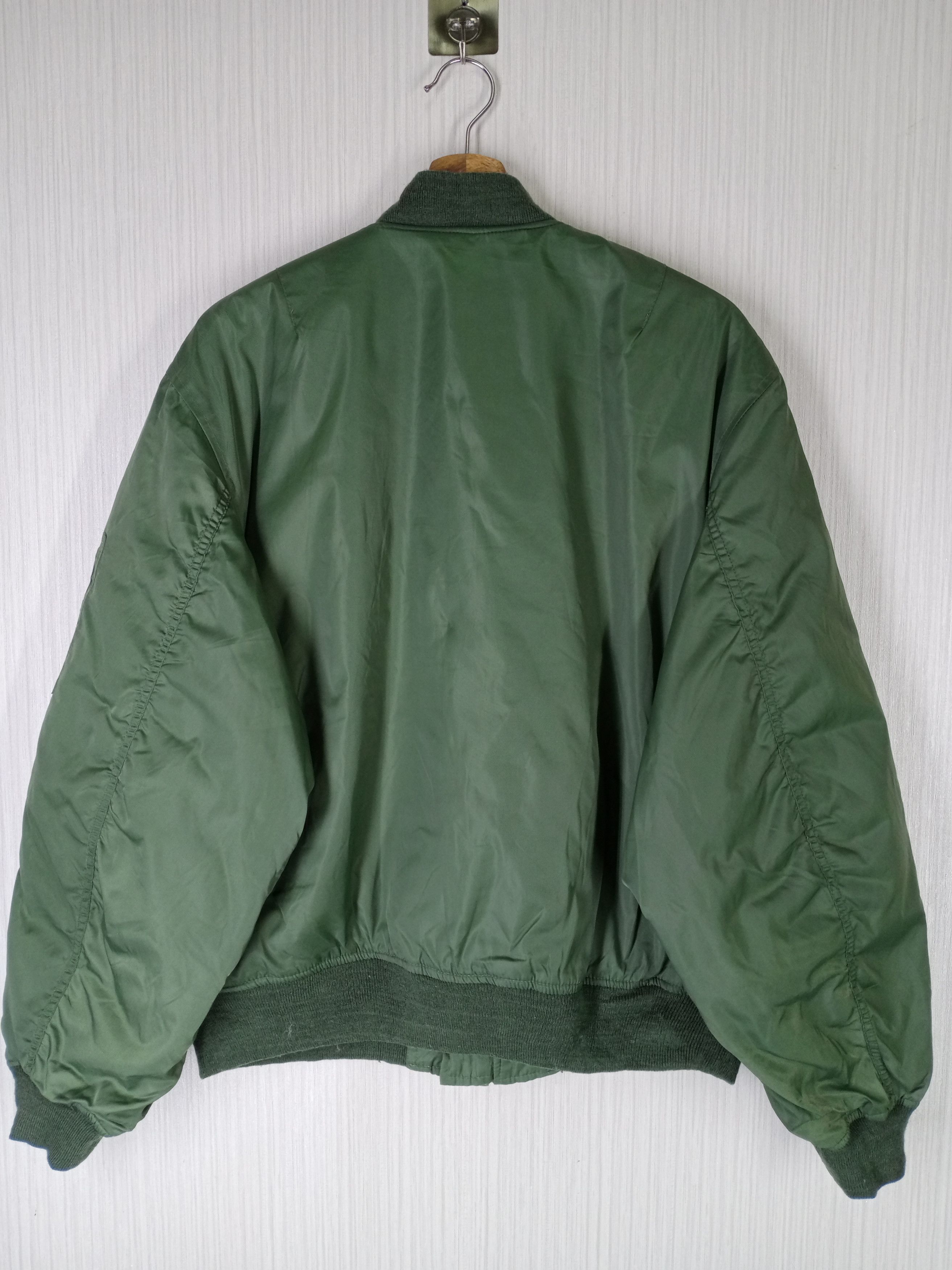 Japanese Brand RARE VINTAGE MA-1 MILITARY BOMBER JACKET Size US L / EU 52-54 / 3 - 6 Thumbnail