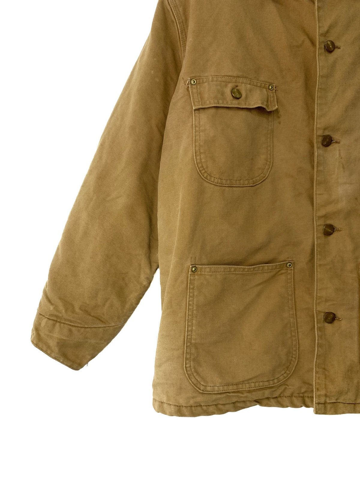 Carhartt Carhartt Canvas Denim Blanket Lined Chore Coat Jacket Size US M / EU 48-50 / 2 - 4 Thumbnail
