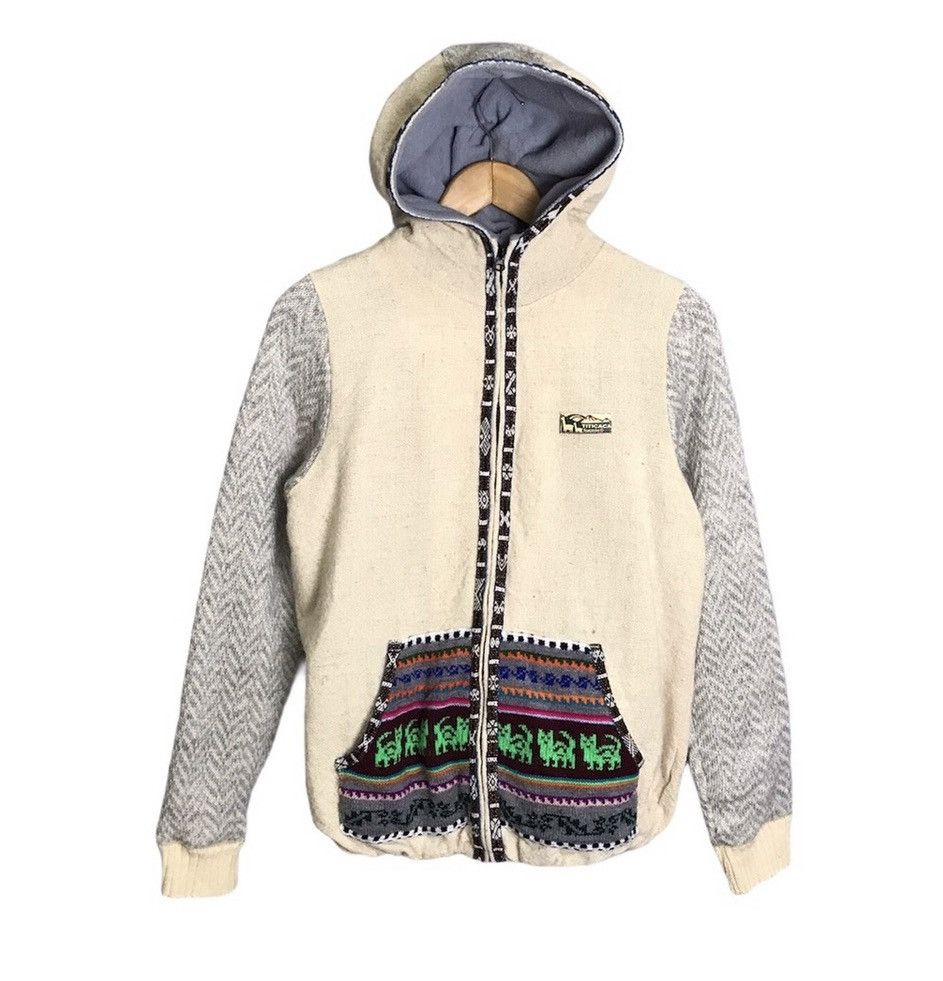 Japanese Brand Titicaca fuente knit hoodie zipper jacket Size US S / EU 44-46 / 1 - 1 Thumbnail
