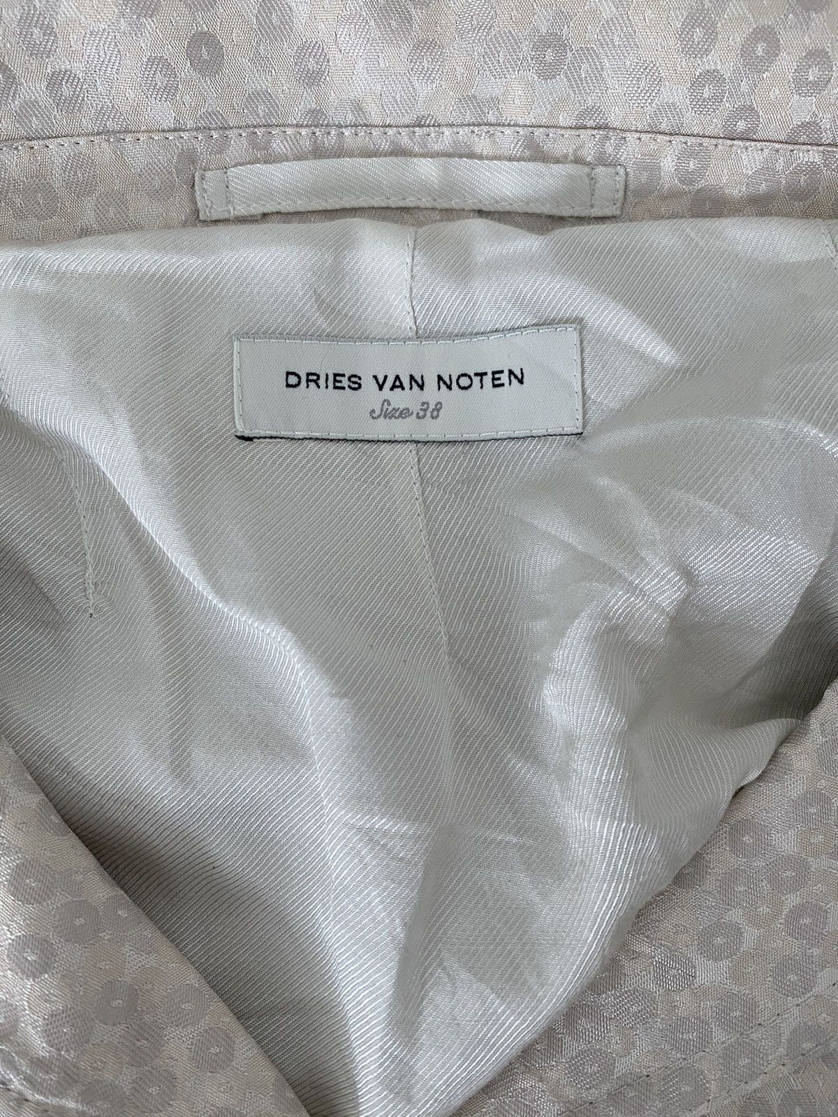 Dries Van Noten DRIES VAN NOTEN SILK JACKET POLKA DOT DESIGN Size XS / US 0-2 / IT 36-38 - 7 Thumbnail