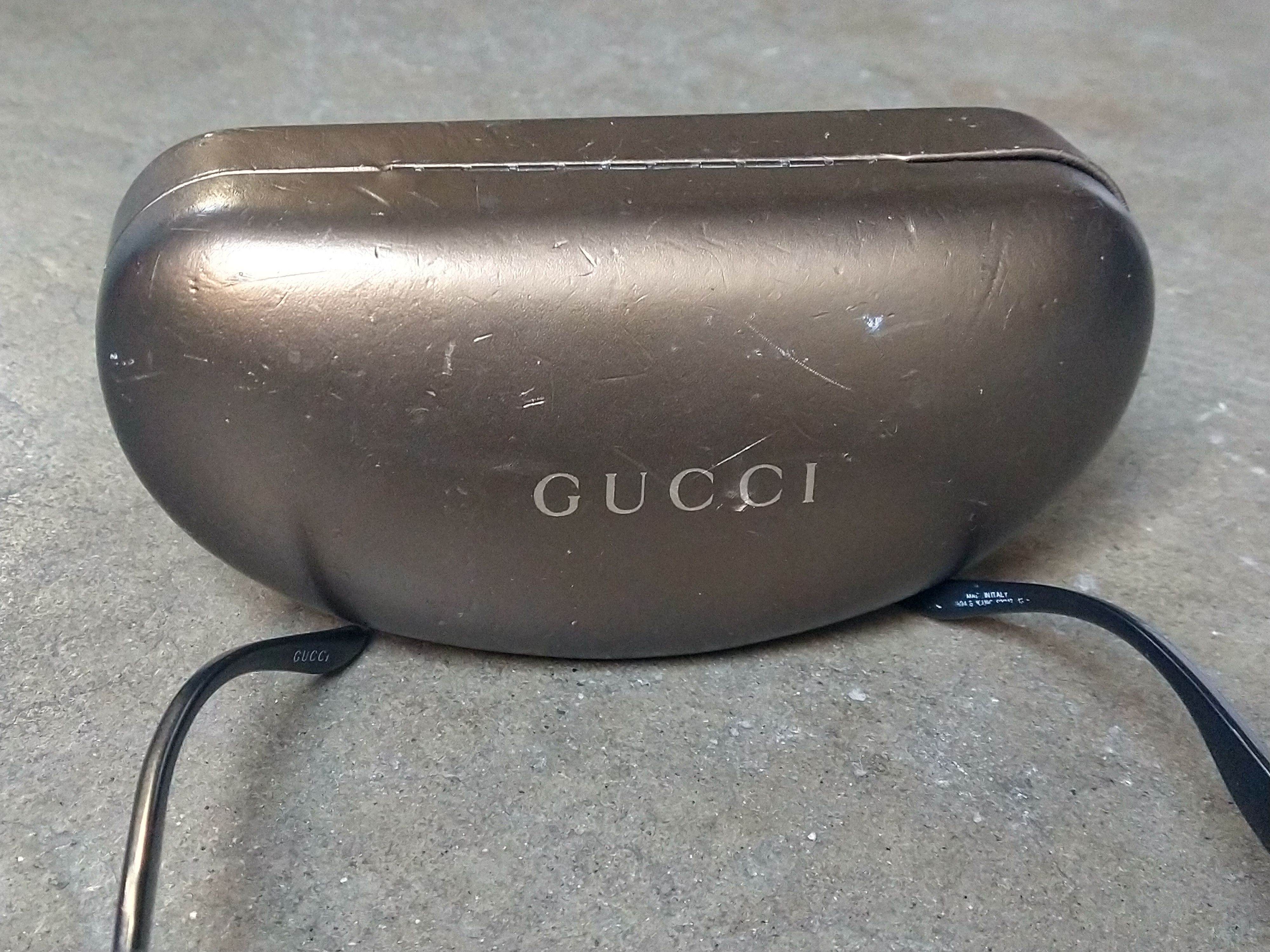 Gucci Gucci Sunglasses GG1894/S Gray Gunmetal Gradient Rectangle Size ONE SIZE - 11 Thumbnail