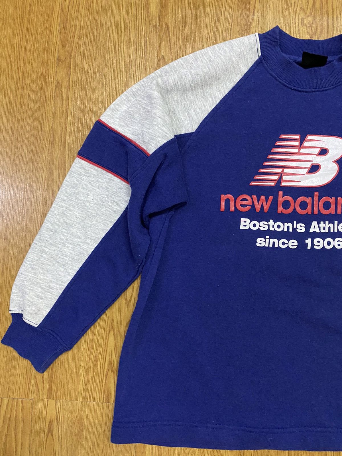 New Balance New Balance Kids Boston Athlete Sweatshirt Size US S / EU 44-46 / 1 - 3 Thumbnail