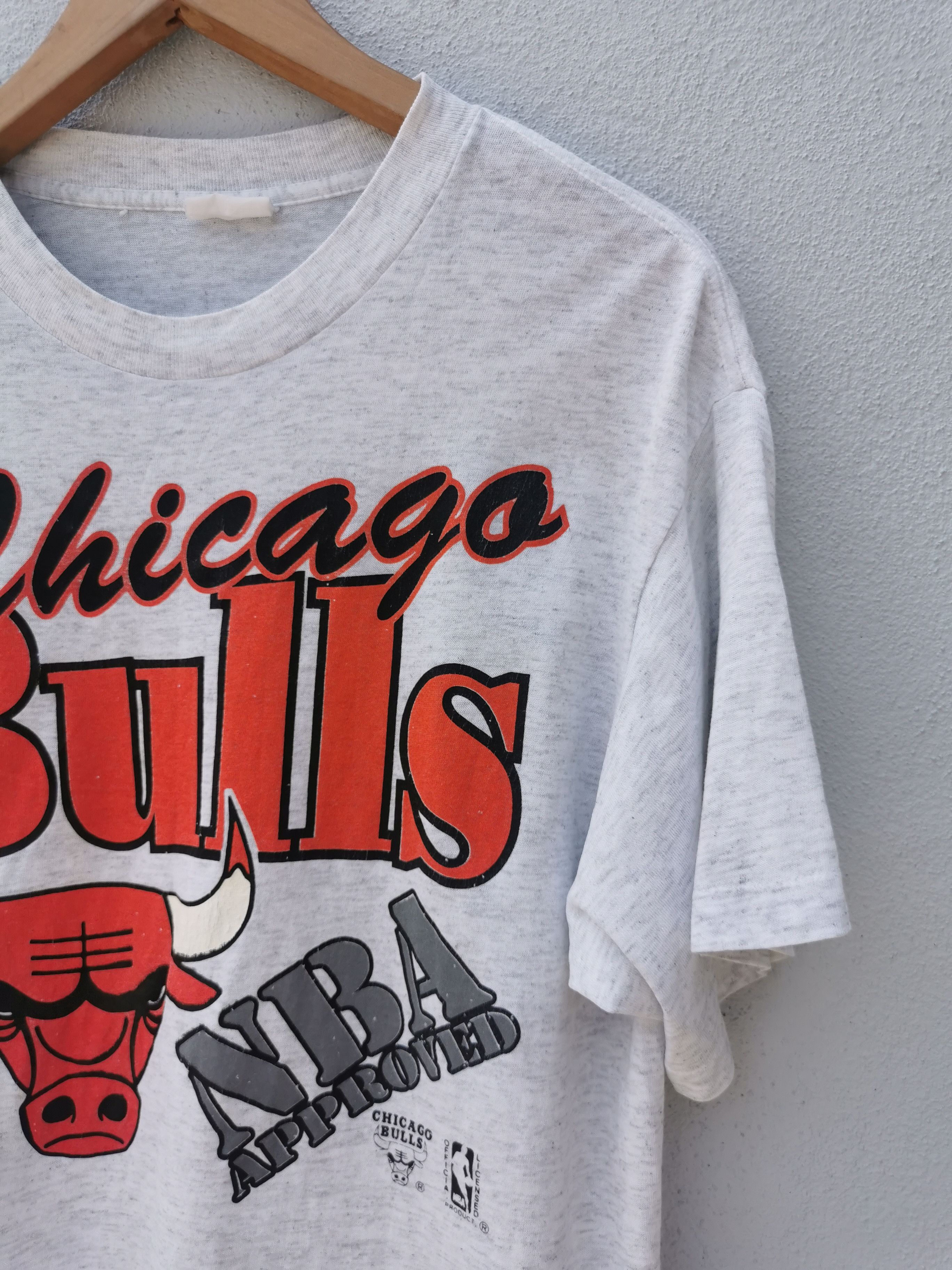 NBA Vintage 80's NBA Chicago Bulls Tee Size US L / EU 52-54 / 3 - 3 Thumbnail