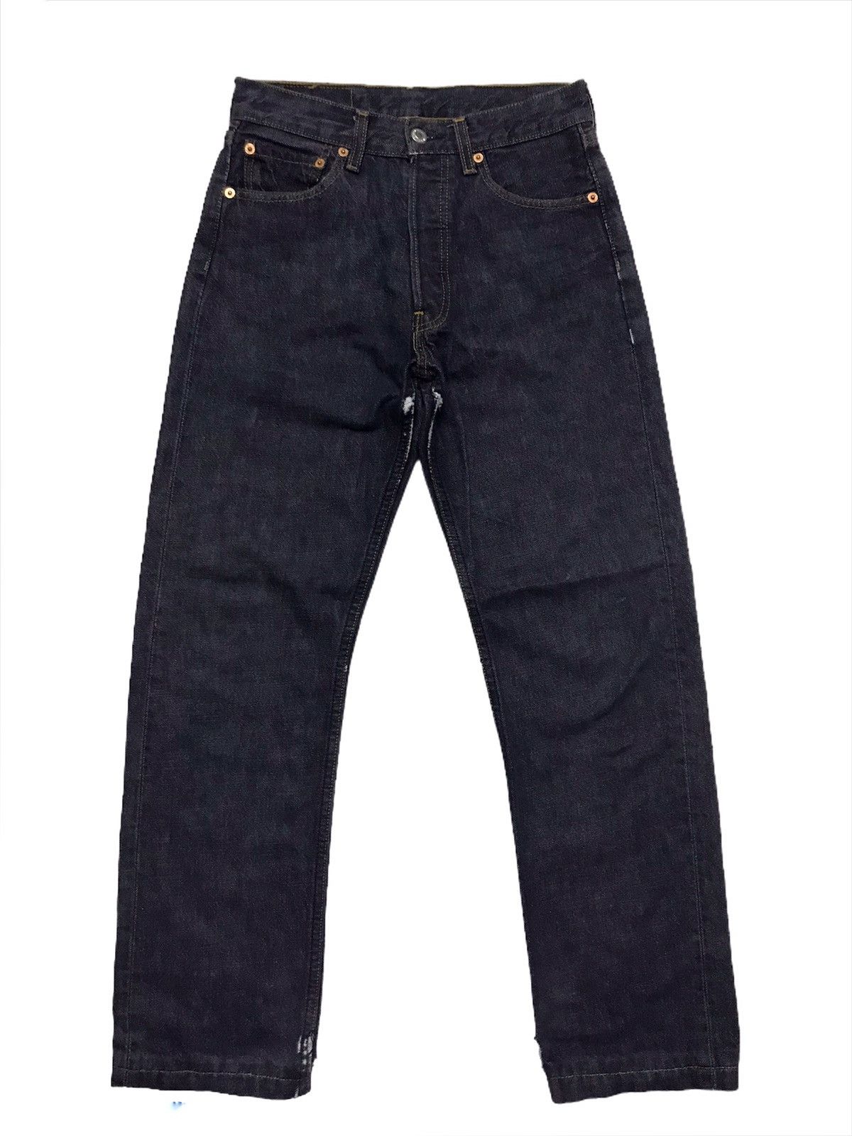 Levi's 26x27 Levi’s 501 blue black denim jeans Size US 26 / EU 42 - 2 Thumbnail