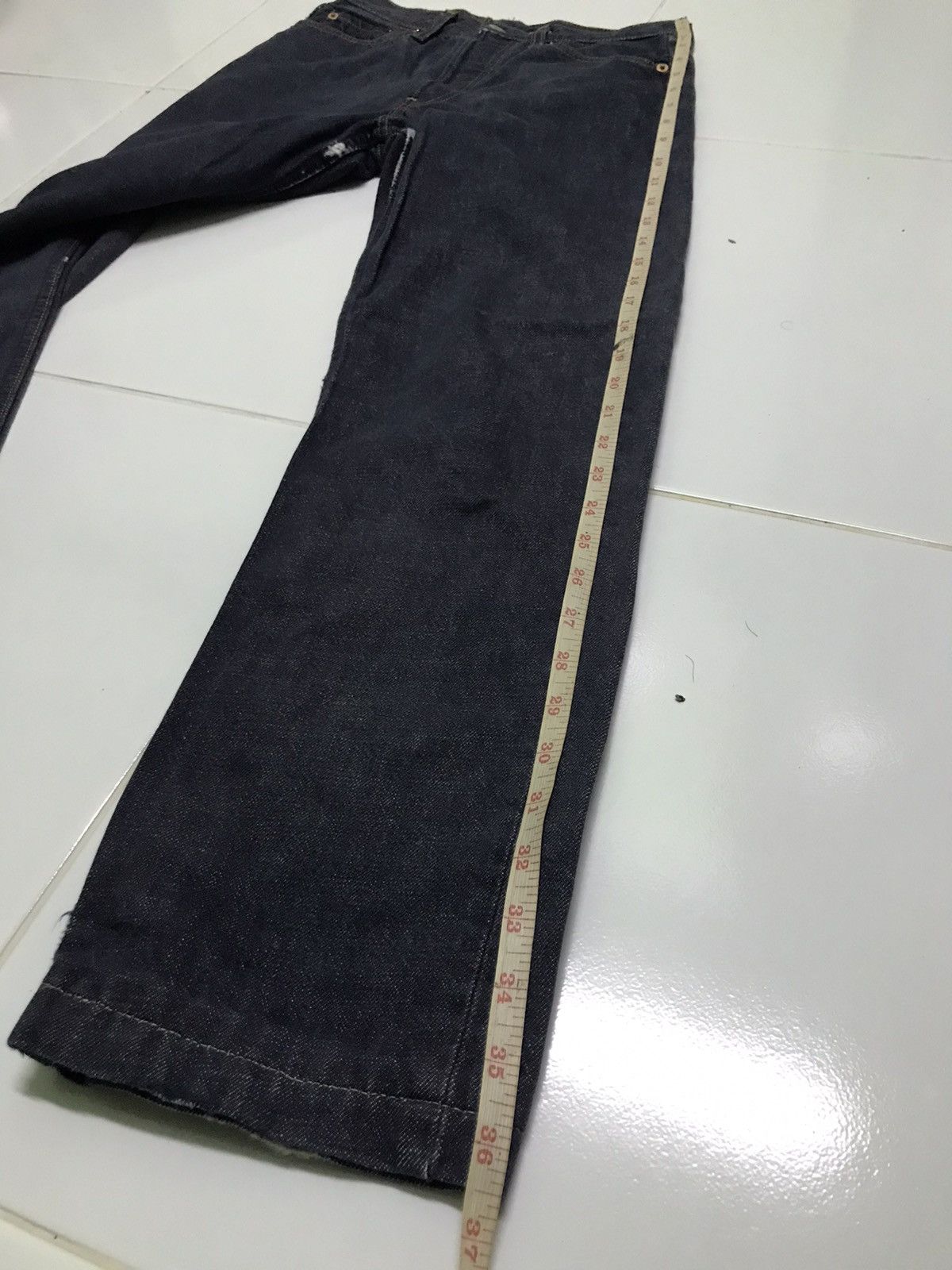 Levi's 26x27 Levi’s 501 blue black denim jeans Size US 26 / EU 42 - 8 Thumbnail