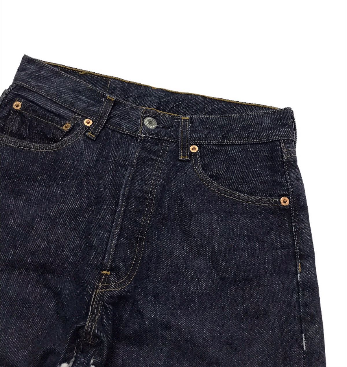Levi's 26x27 Levi’s 501 blue black denim jeans Size US 26 / EU 42 - 4 Thumbnail