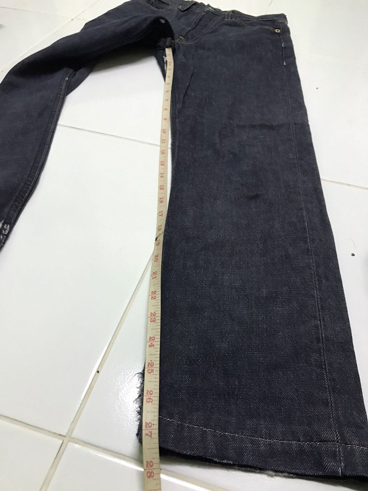 Levi's 26x27 Levi’s 501 blue black denim jeans Size US 26 / EU 42 - 10 Thumbnail